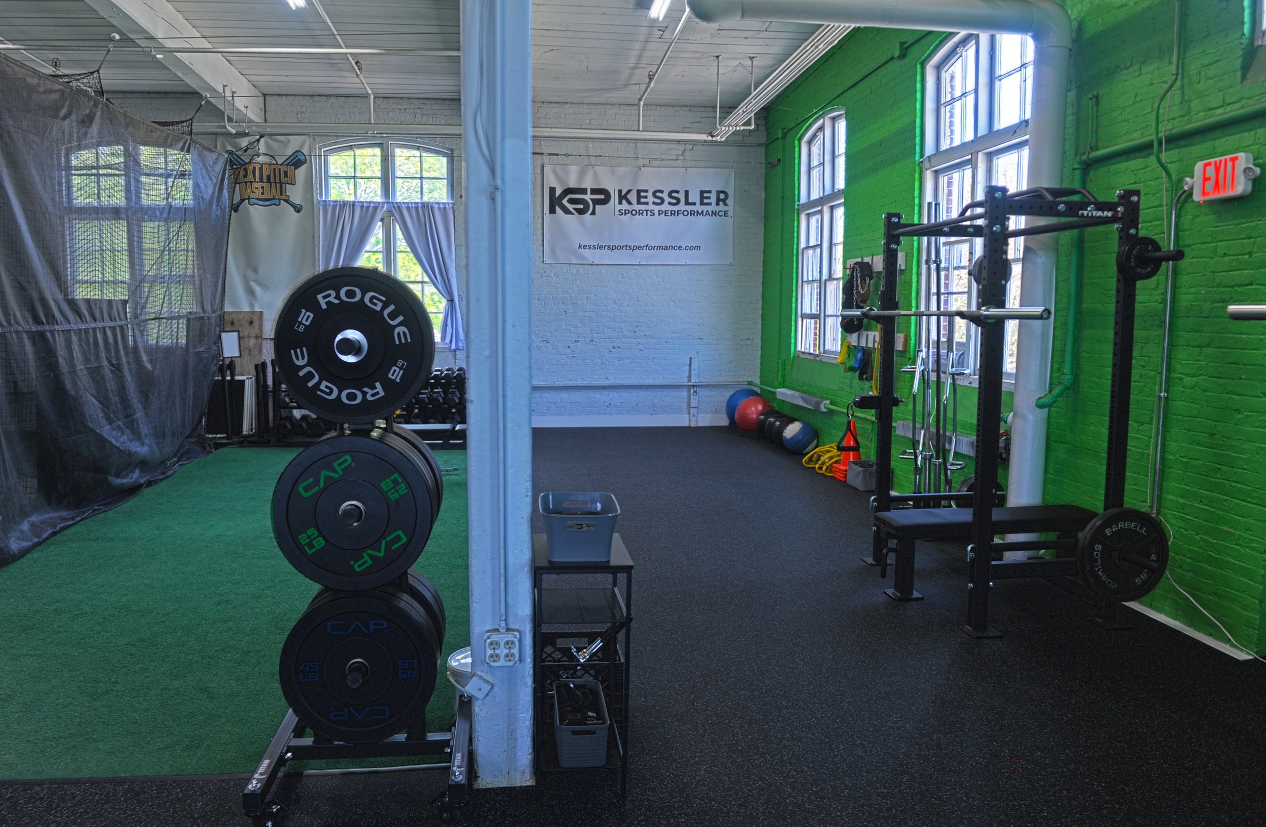 Kessler Sports Performance gym and equipment