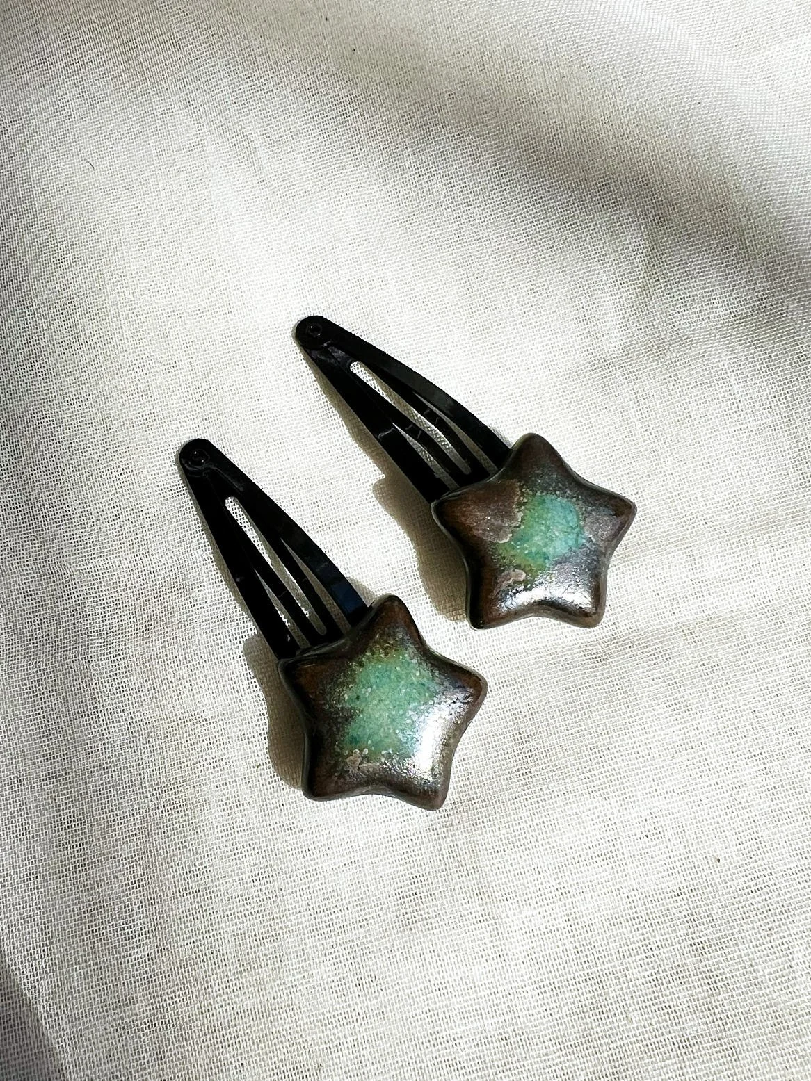star hairclips - nebula