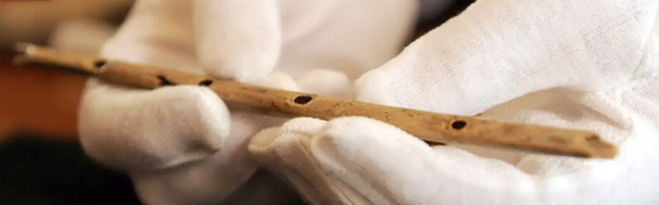 Music therapy has been around for a long time, this is one of the first instruments made 1000s of year ago!