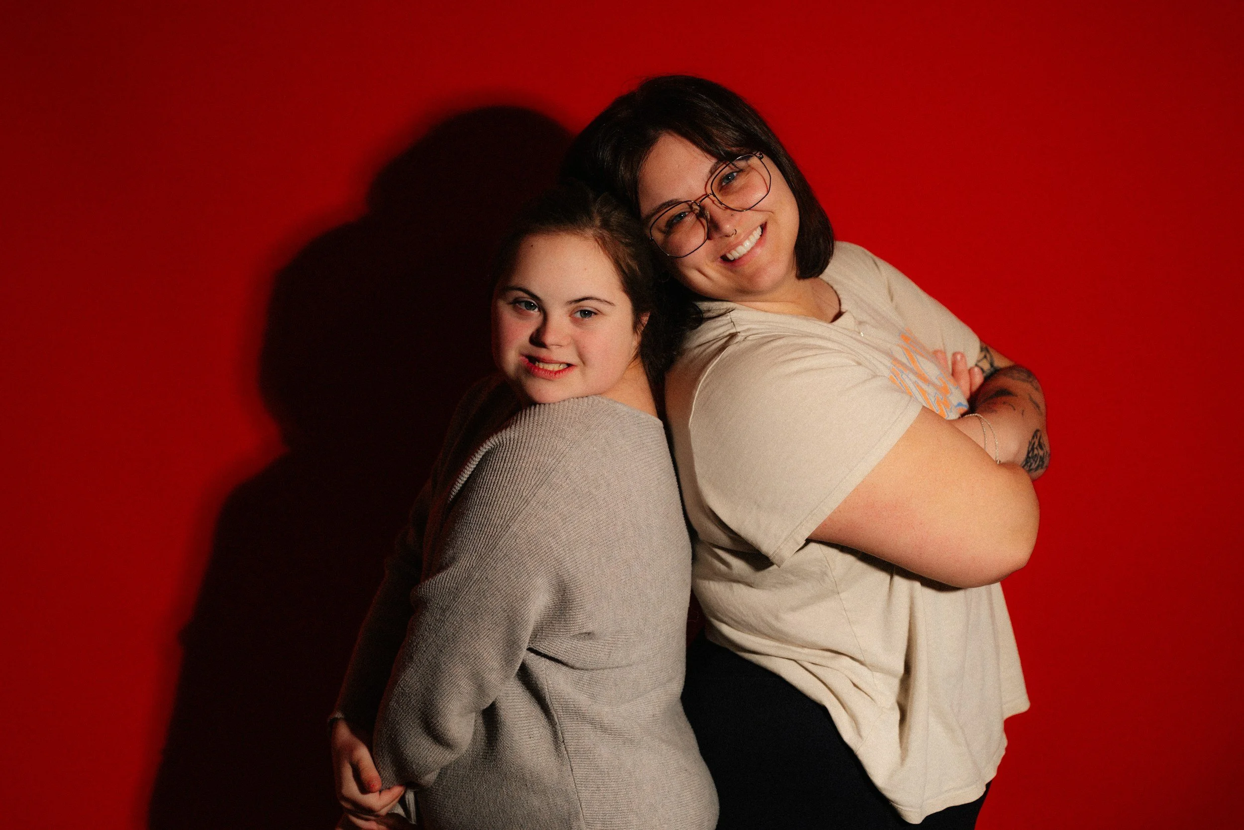Two professionals symbolizing collaboration and care in a supportive environment