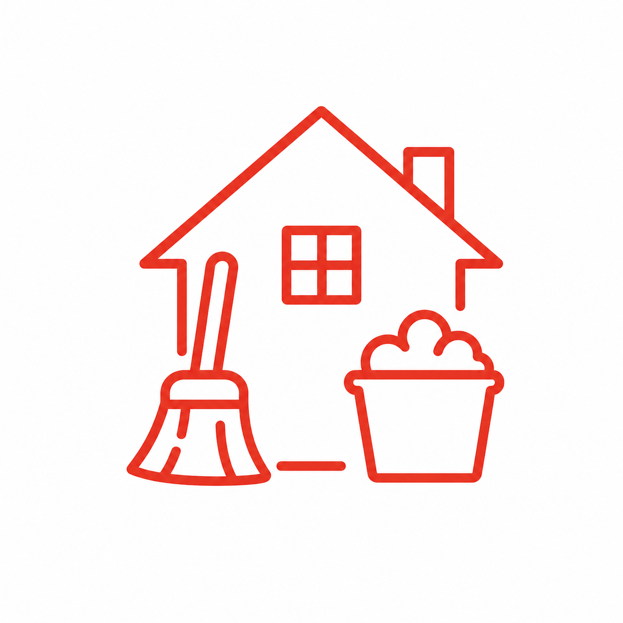 A visual icon representing assistance with daily household tasks