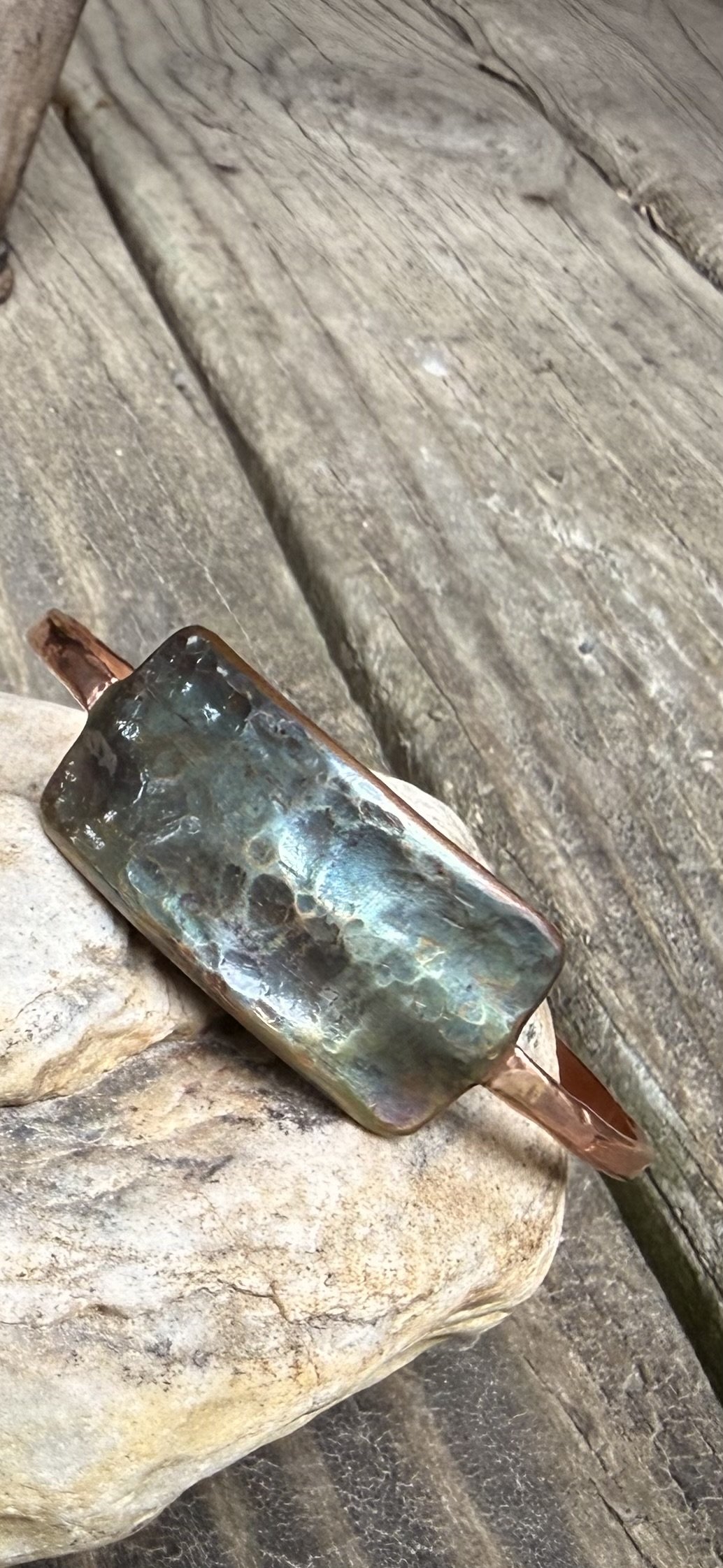 Eco-Chic Recycled Copper Bracelet