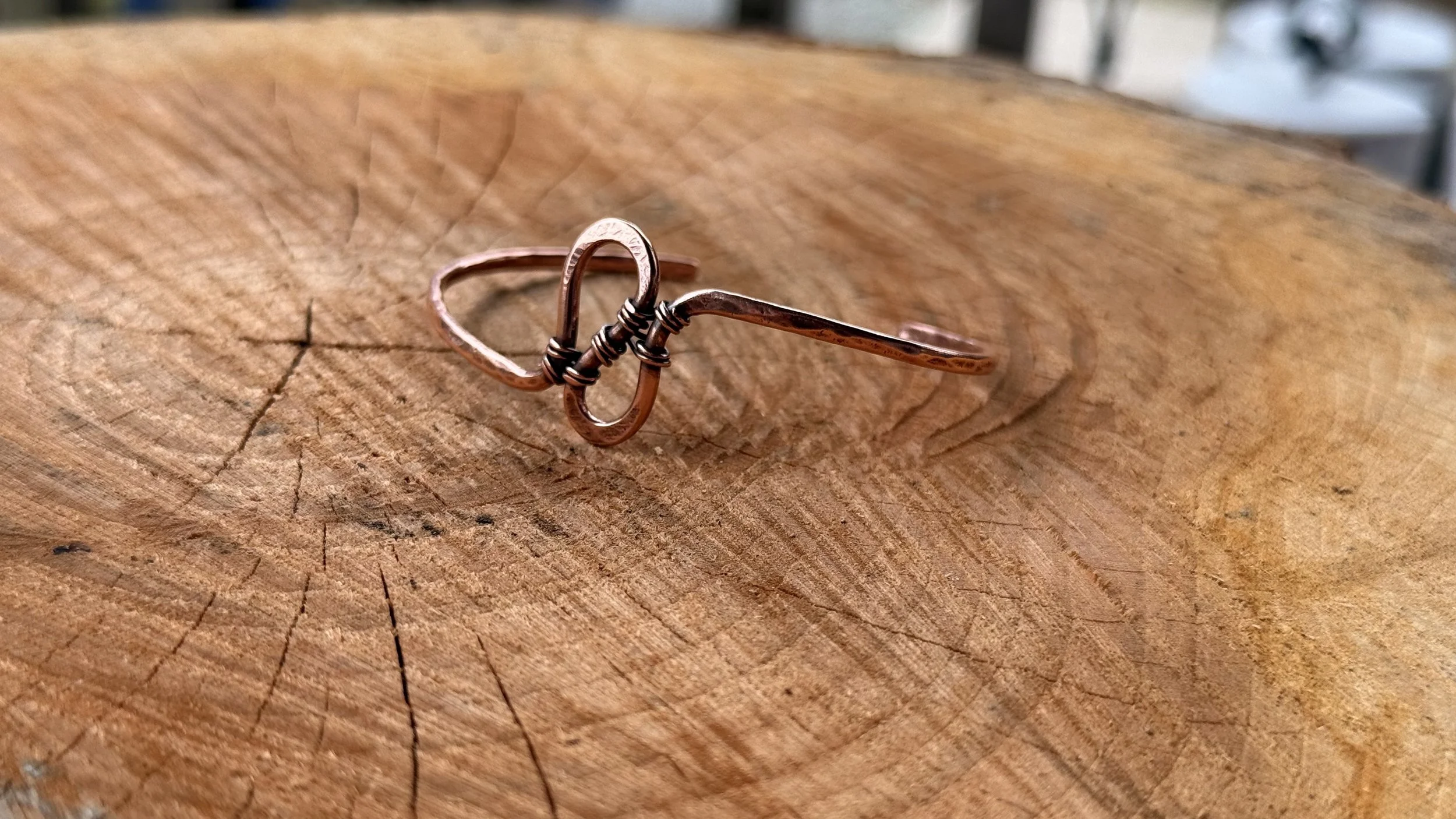 Childrens Handcrafted Copper Wire Bracelet