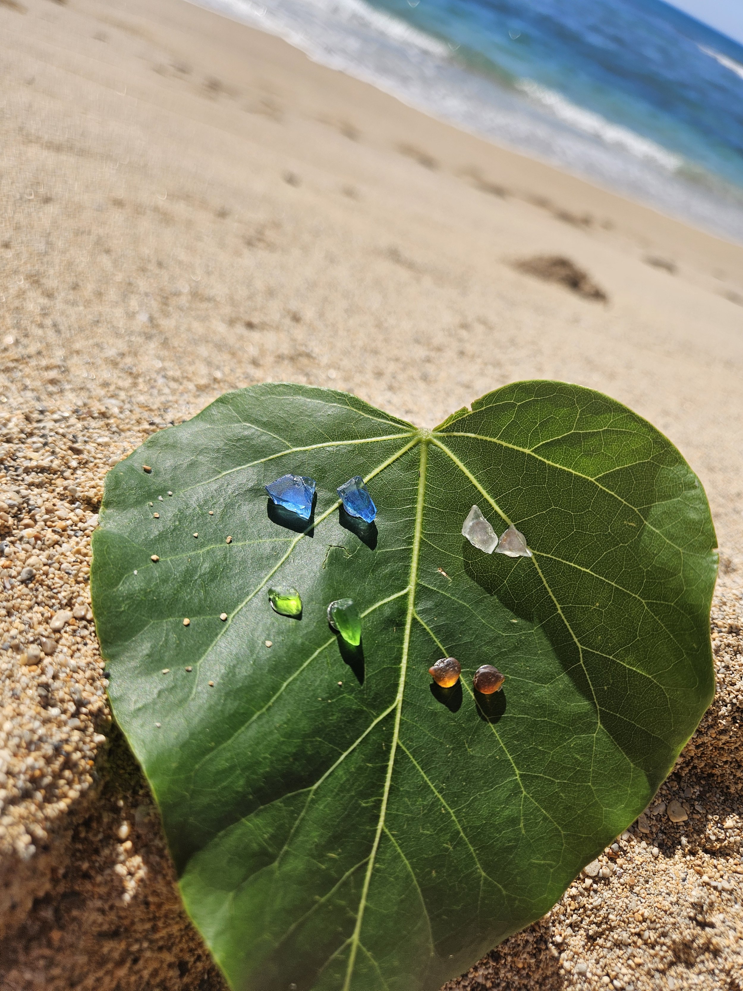 Sea Glass Studs