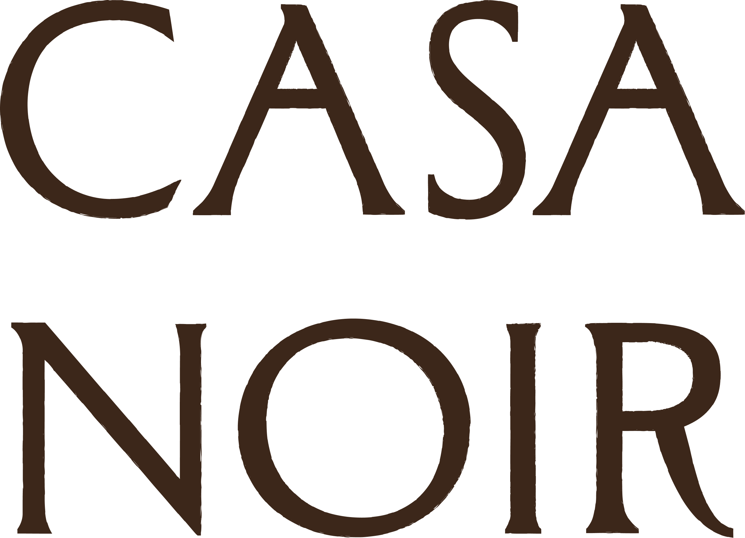 The image features the words "CASCADA ROPA" in large, brown letters on a black background.