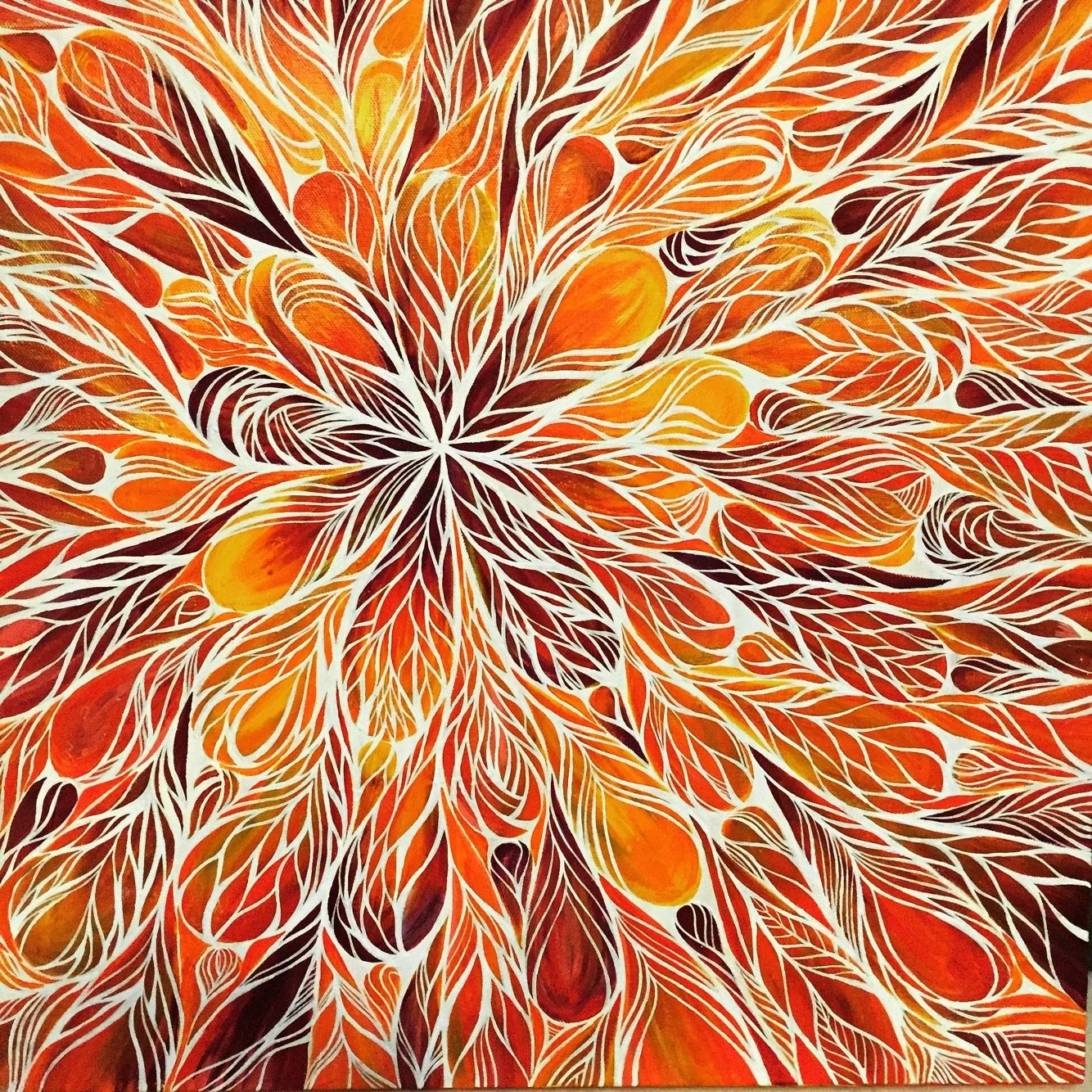 Red in Fire