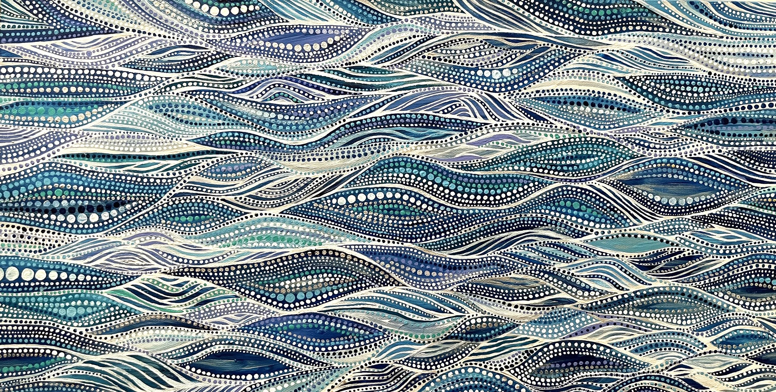 Wavy Dots and Lines