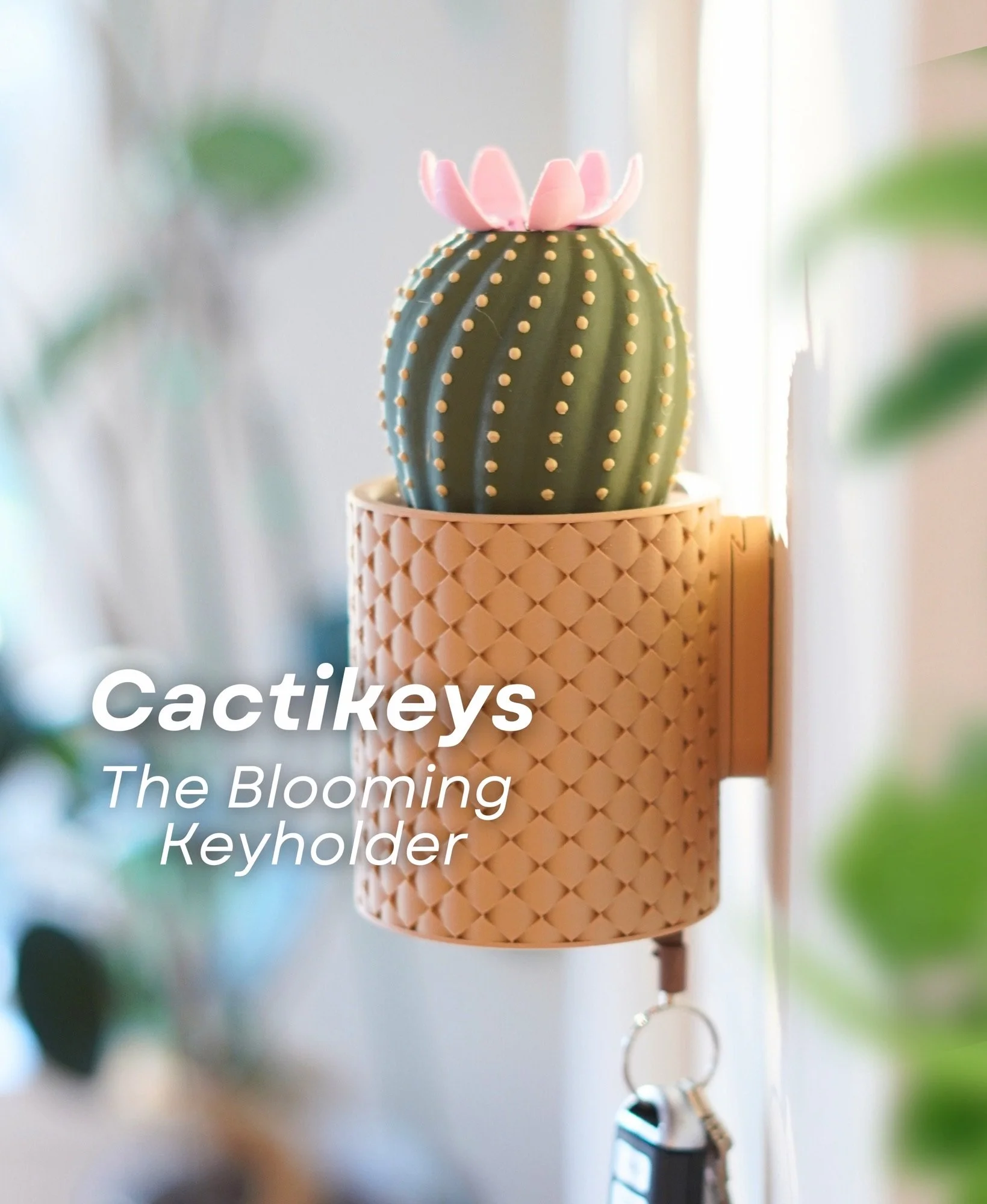 CactiKeys - The Blooming Wall Mounted Keyholder