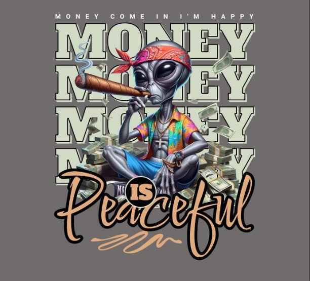 Money is Peaceful Tee