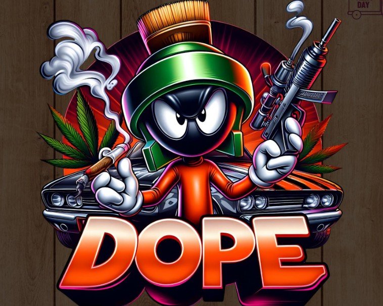 Dope Martian Tee