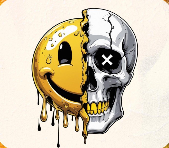 Gold Skull Tee