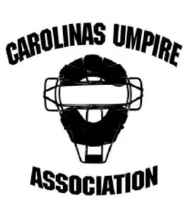 Logo of the Carolinas Umpire Association,