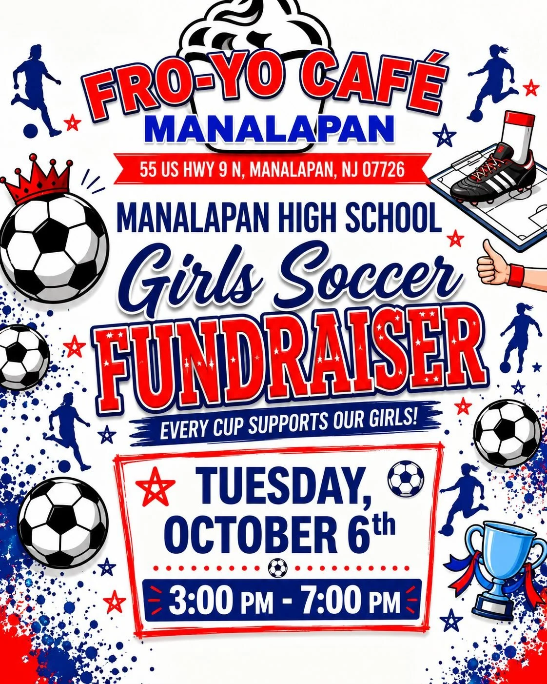 Happy October Fro Fam!! 🎃🍨 We&rsquo;re excited to have a few fun dine-to-donates coming up. Come by to support these great local organizations! 

Reach out to book with us! 

#froyo #manalapan #freeholdboro