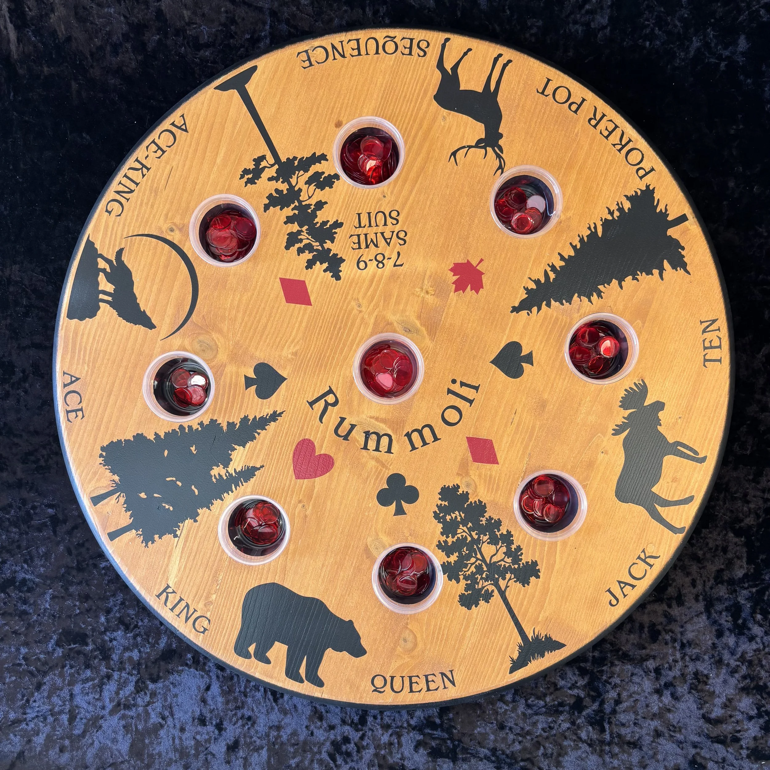 24" Classic Rummoli Game Board
