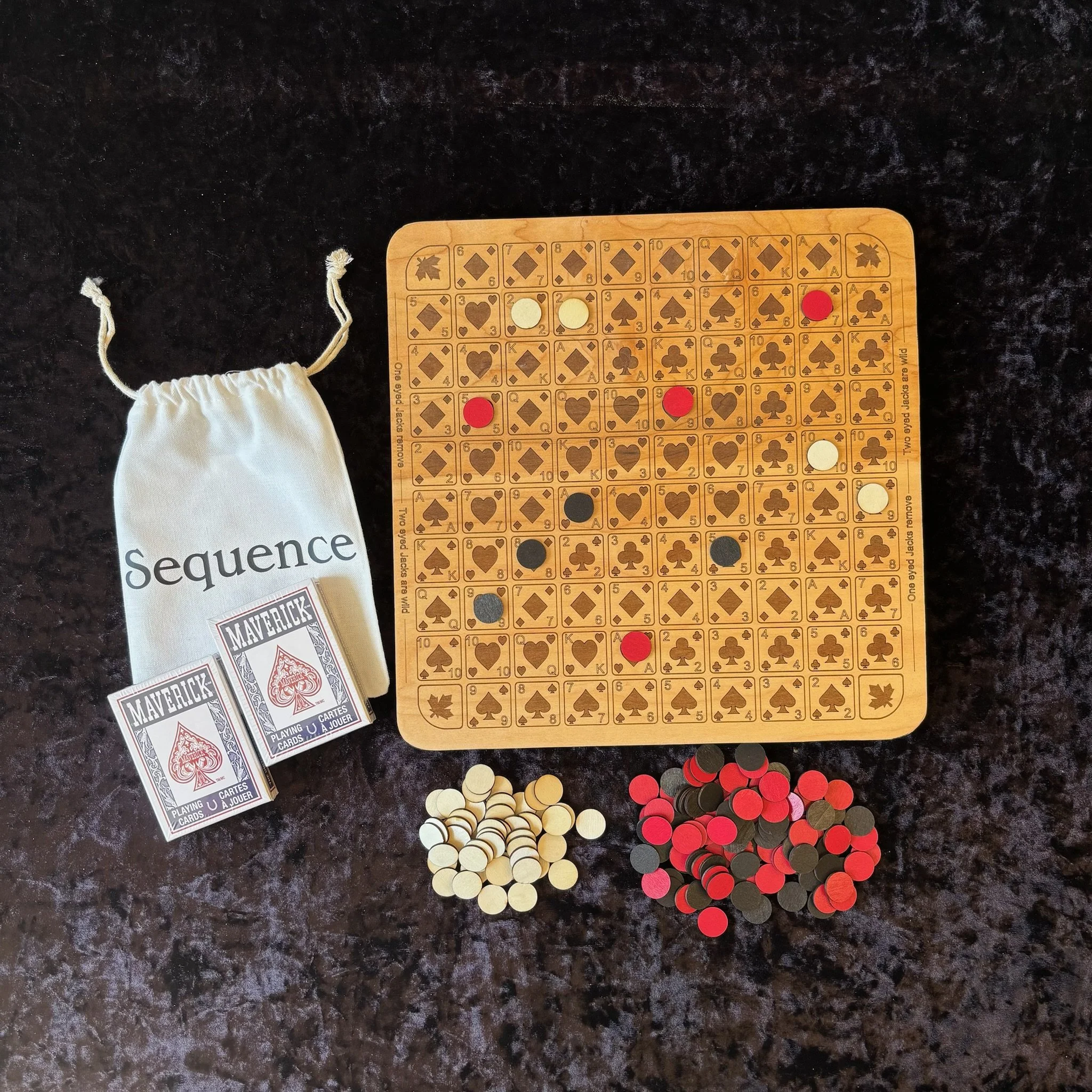 Sequence Strategy Board Game Set