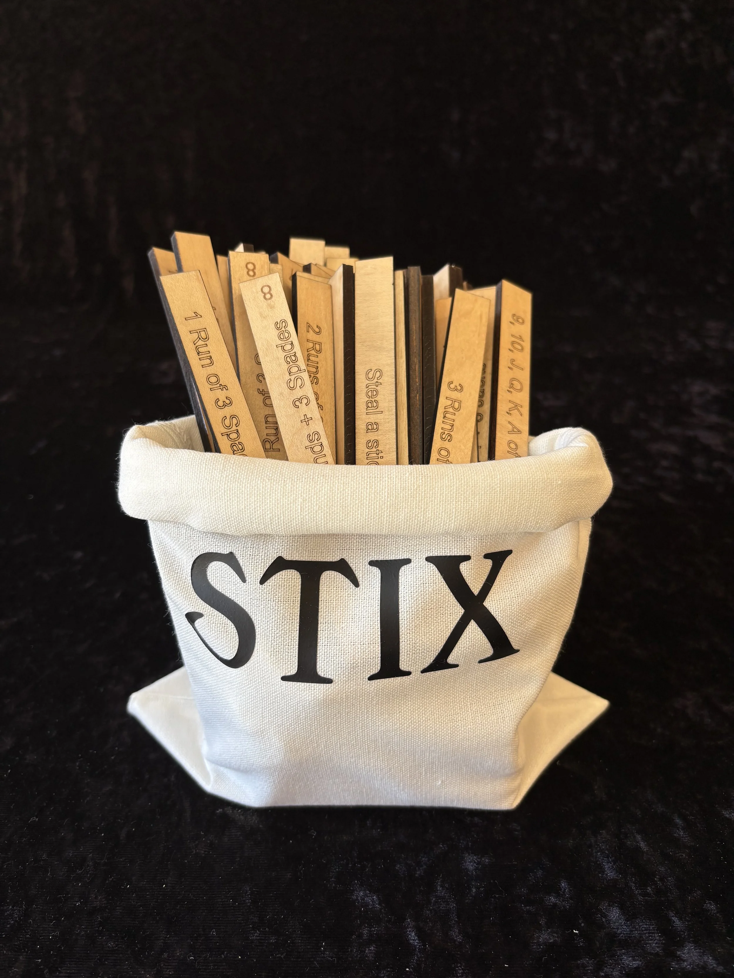 Stix Premium Card Game Set with Storage Bag