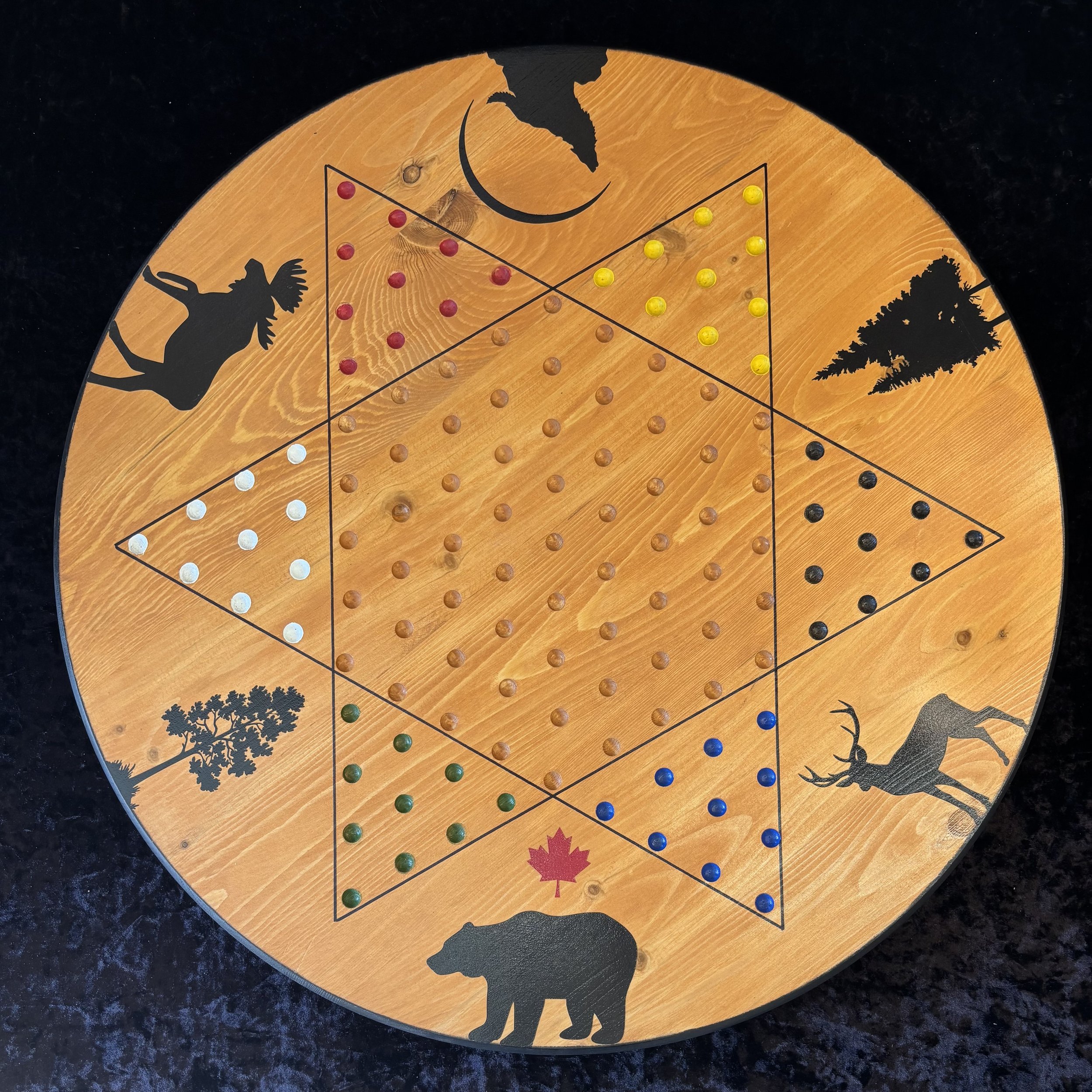 24" Chinese Checkers Game