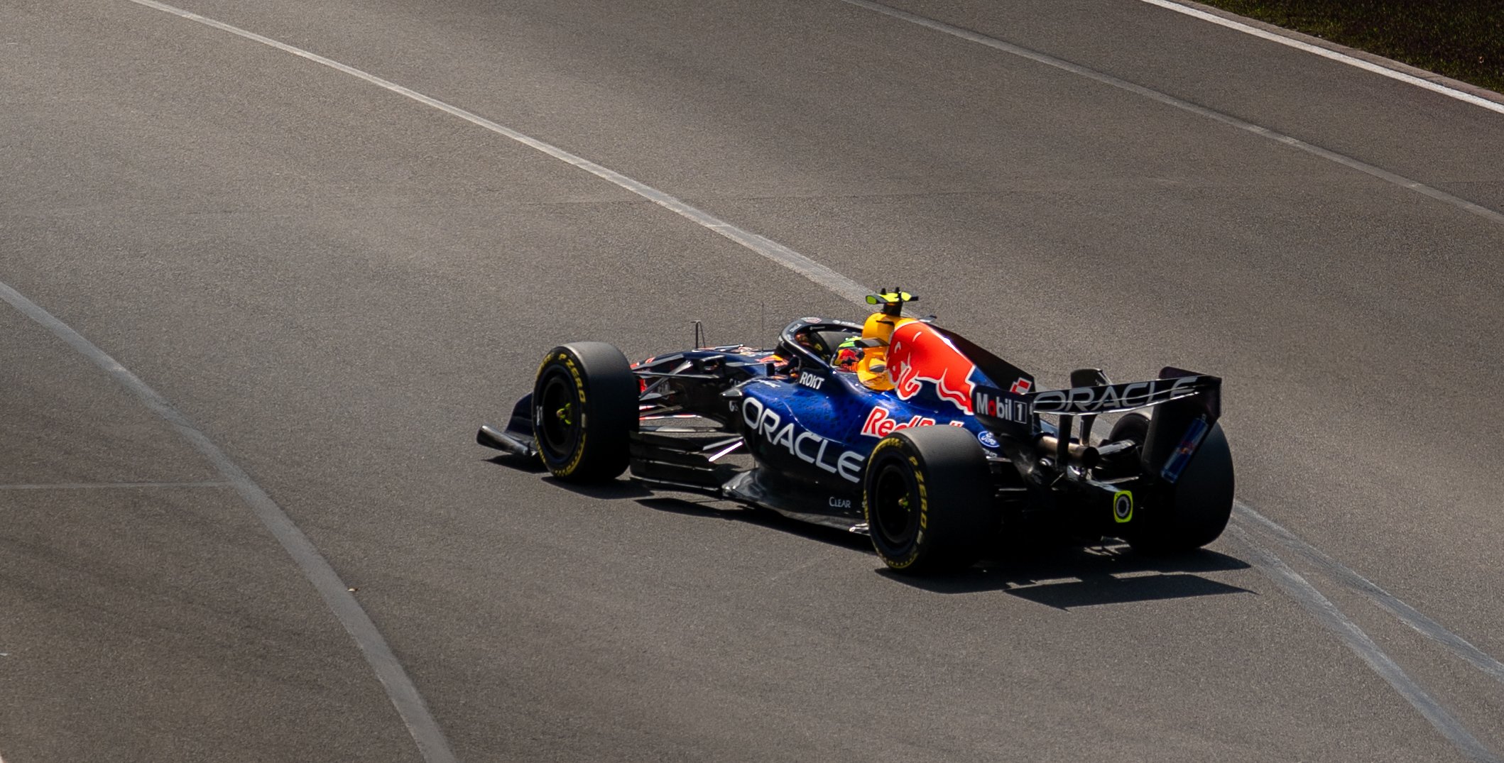 A Red Bull Racing Formula 1 car on a race track during daytime. max verstappen f1 australian grand prix 2026 motorsport photography