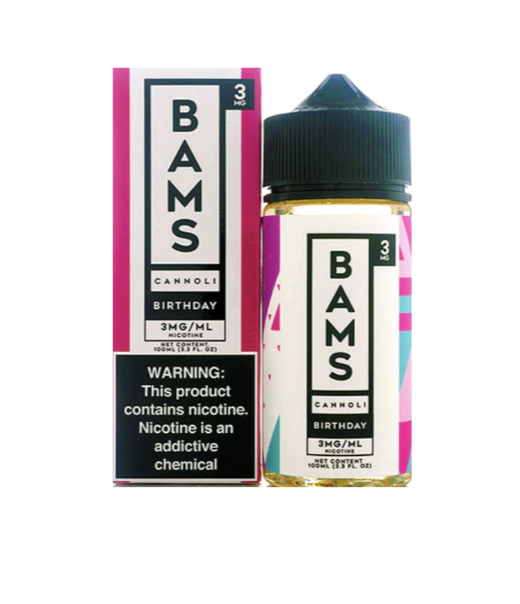 [100 ml] Bam's Birthday Cannoli E-Juice