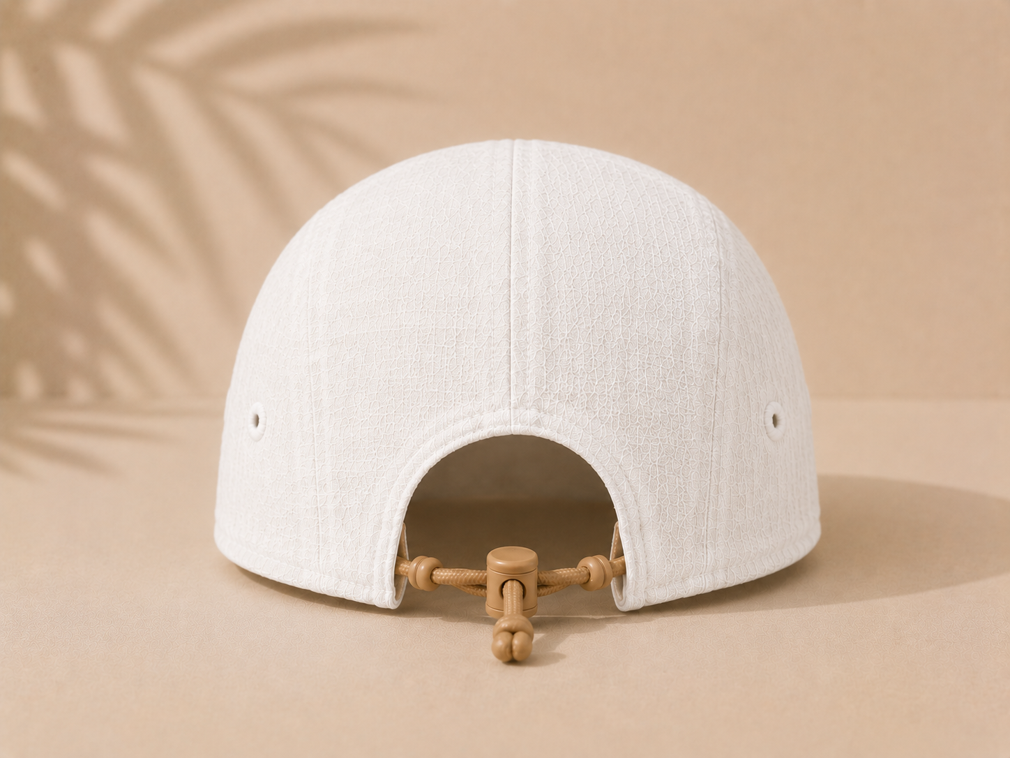 White Linen Golf Hat - FiveLinen (2).png