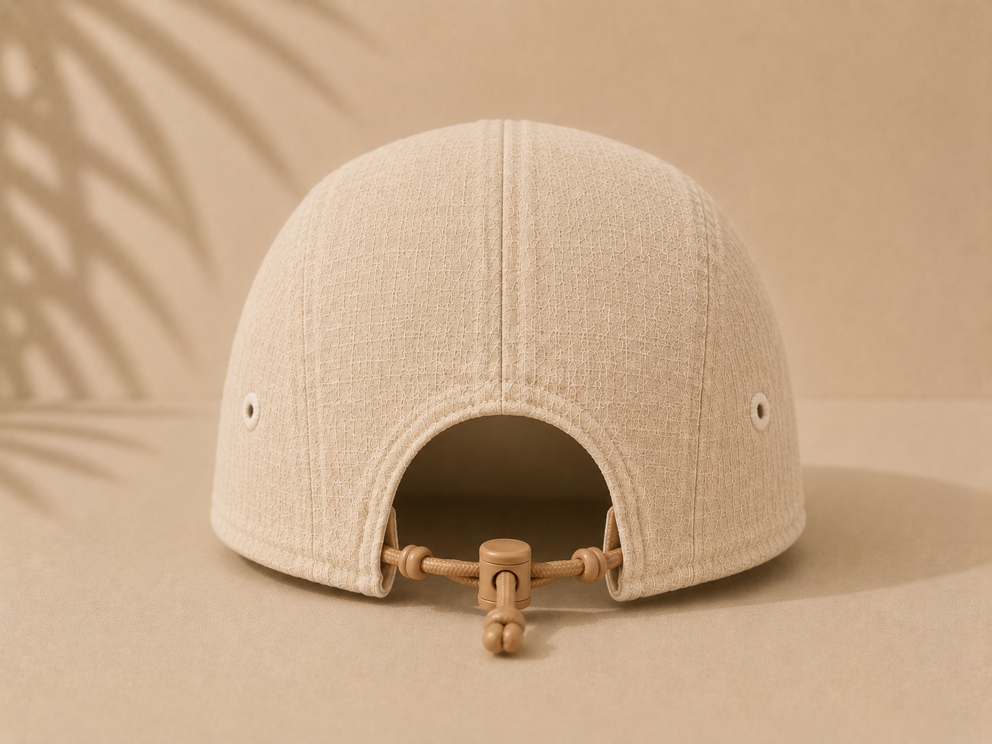 Sand - Tan - Linen Hat - Five Panel Cap - 5 Panel Hat - FiveLinen (2).png