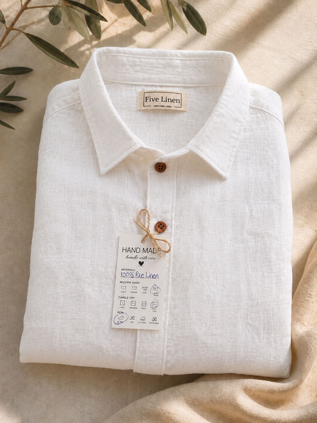 White Linen Shirt