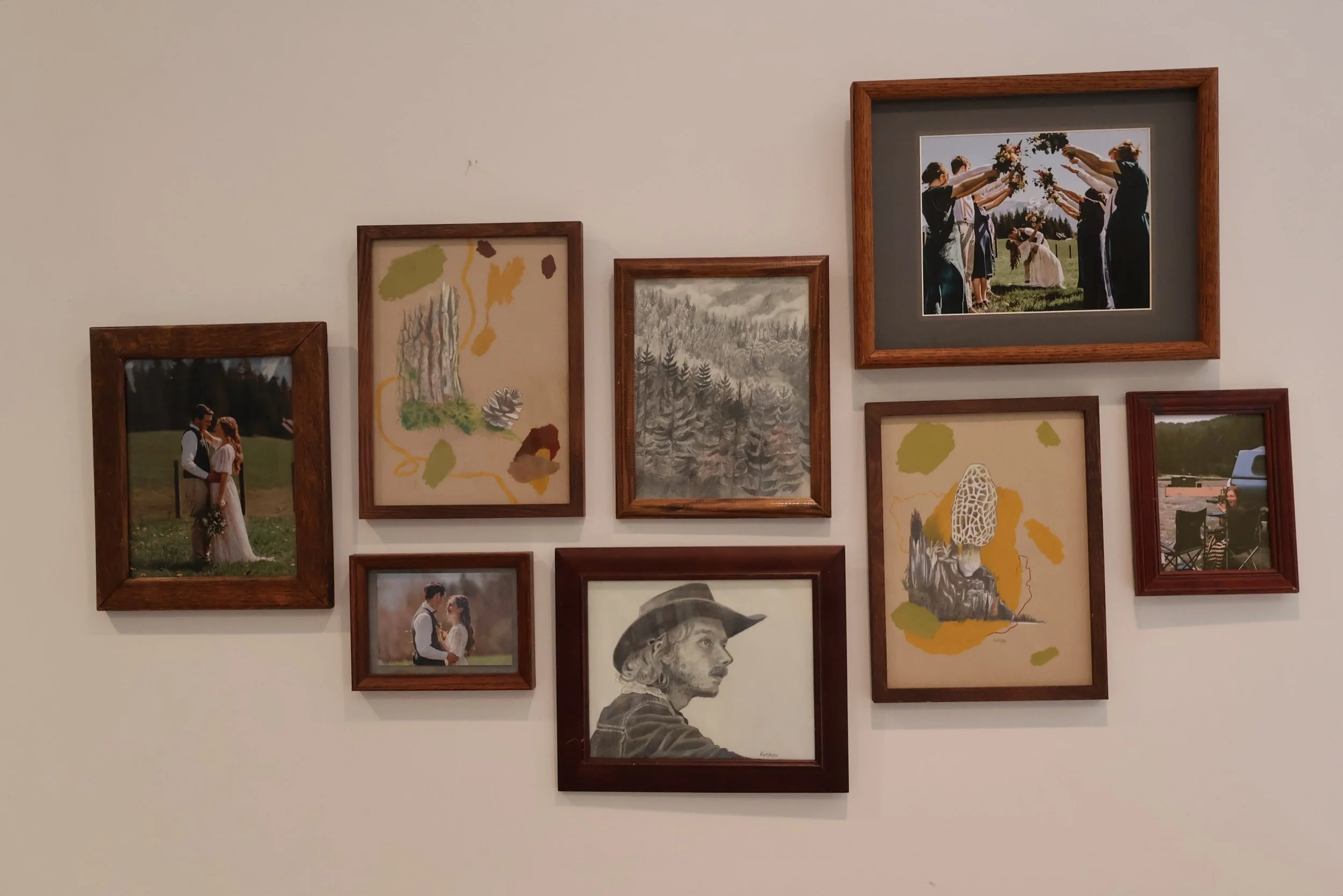 A home found for some art and dear photos.