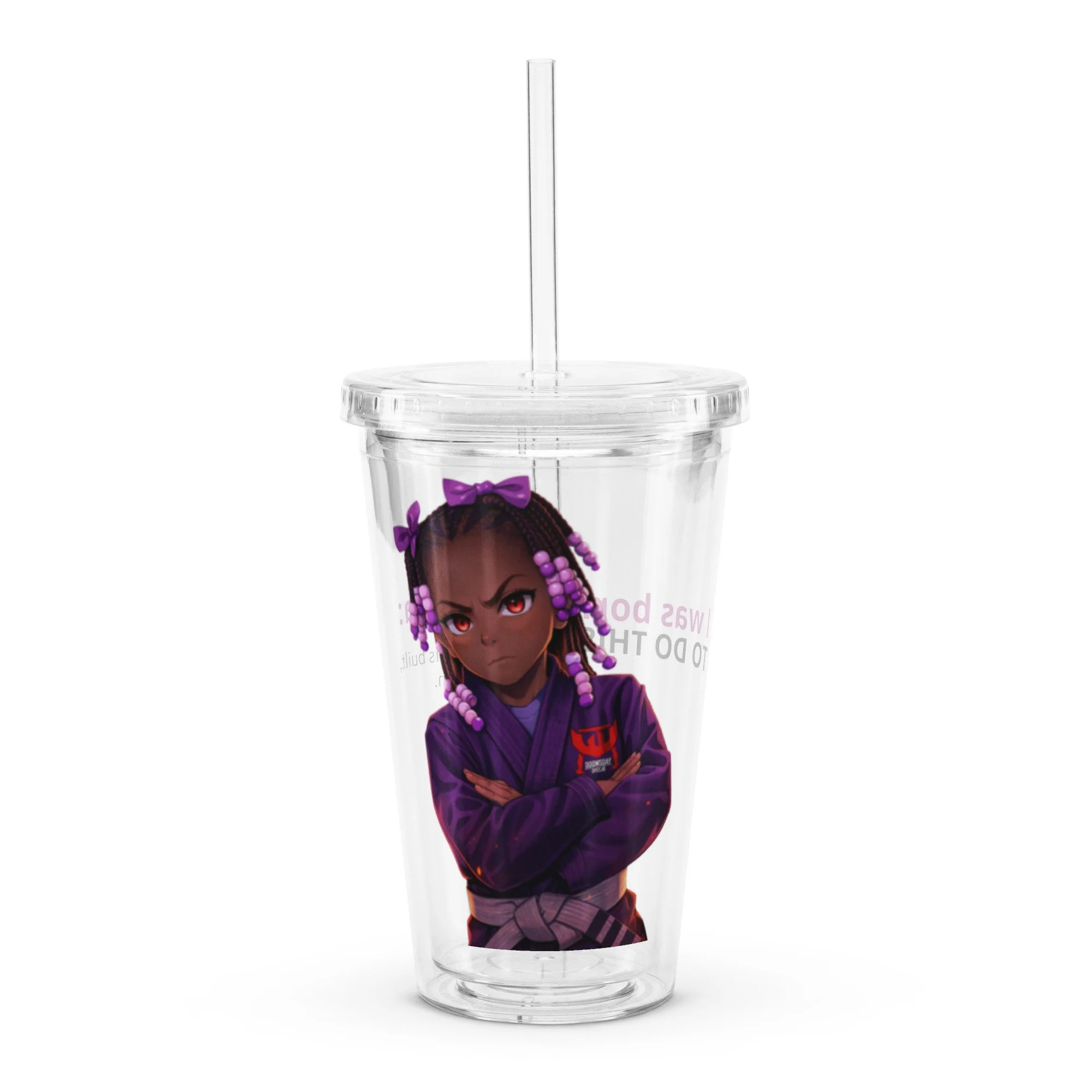 CLEAR PLASTIC TUMBLER – “MALAYA” EDITION