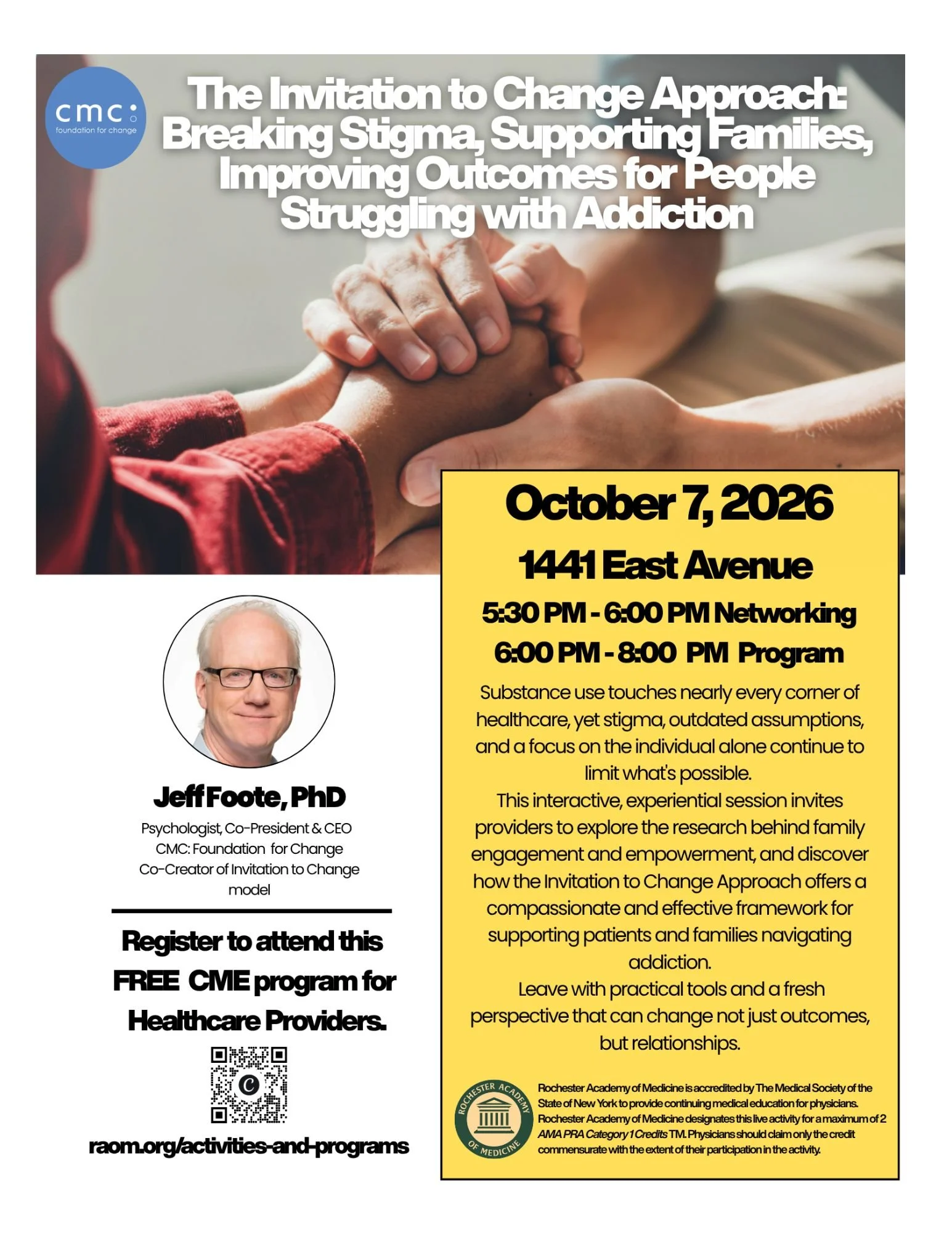 The Invitation to Change Approach: Breaking Stigma, Supporting Families, Improving Outcomes for People Struggling with Addiction