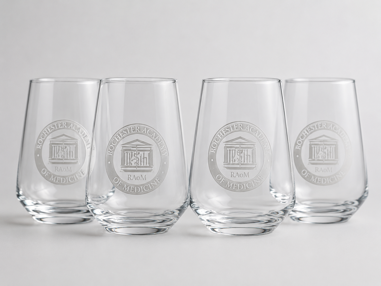 RAOM Zwiesel Stemless Wine Glasses (Set of 4)