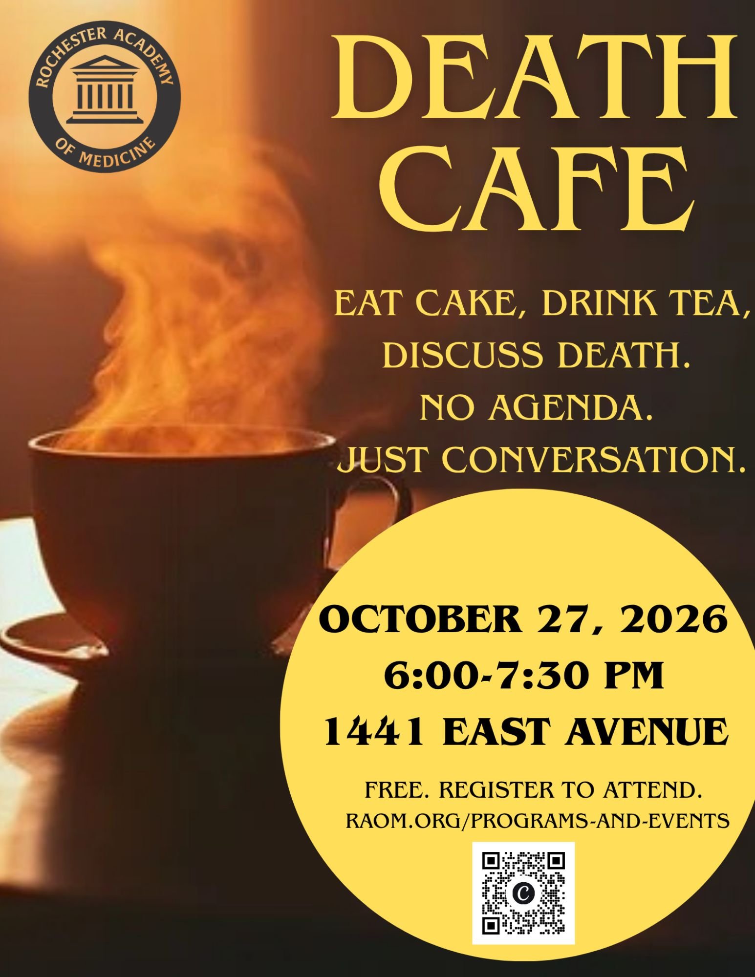 Death Cafe: October 27, 2026