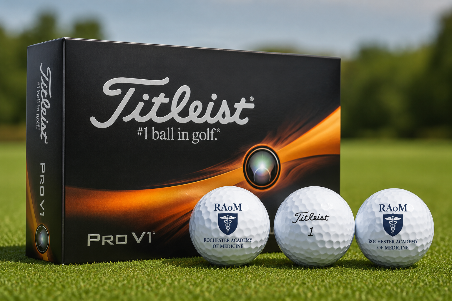 RAOM Titleist Pro V1 Golf Balls (dozen)