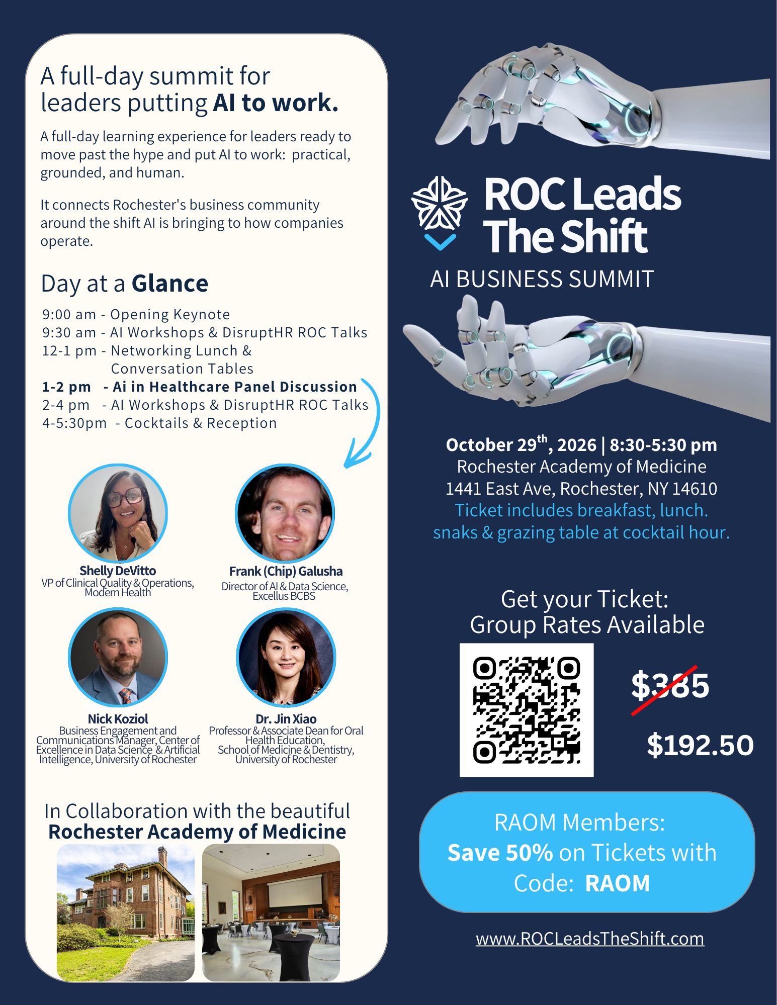 ROC Leads the Shift: AI Business Summit