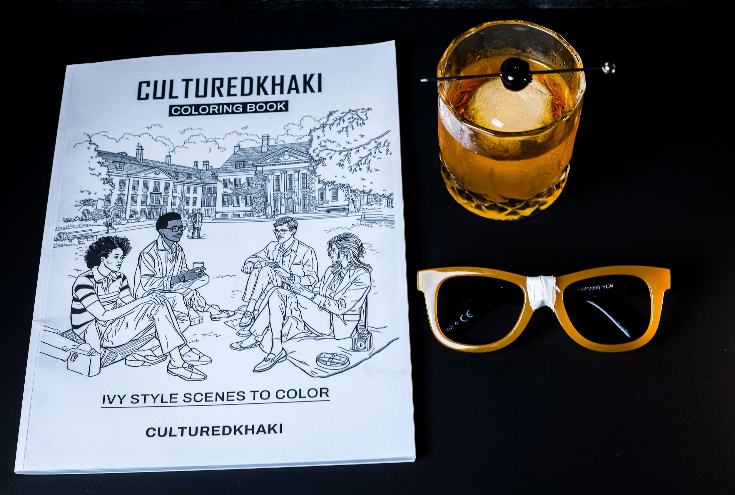 CulturedKhaki Coloring Book – Signed First Edition