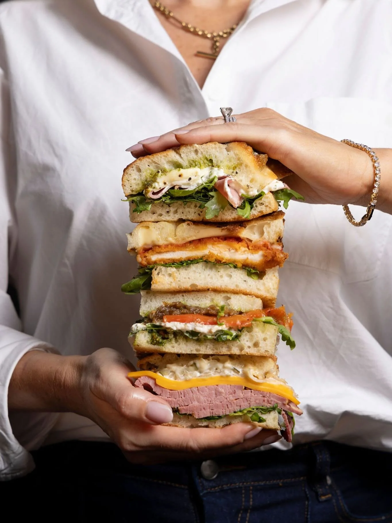 If you haven&rsquo;t had one, what are you waiting for. Focaccia lunch that dreams are made of! $22, pick your flavor! Served with crisps &amp; pickled green chili&rsquo;s. Lunch time only, until sold out! #watsonseq