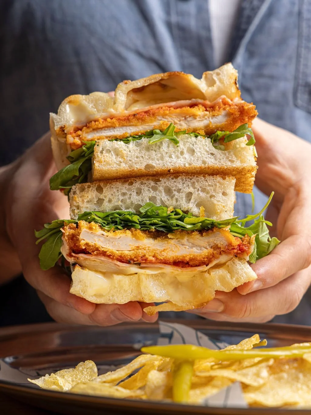 Meet your new lunch obsession. 🥪🔥

Launching TODAY at Watson&rsquo;s &mdash; our BIG DELI SANDWICHES have landed.

Four types of loaded FABBRICA FOCACCIA to choose from, stacked with all the good stuff, served with crisps &amp; pickled green chilli