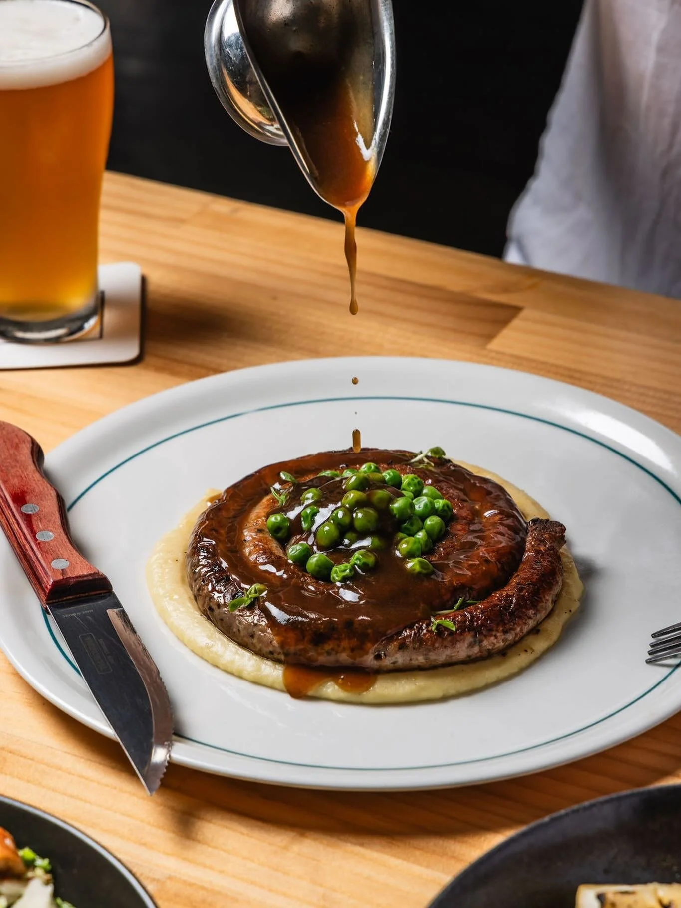 Bangers &amp; Mash but boujee #watsonseq