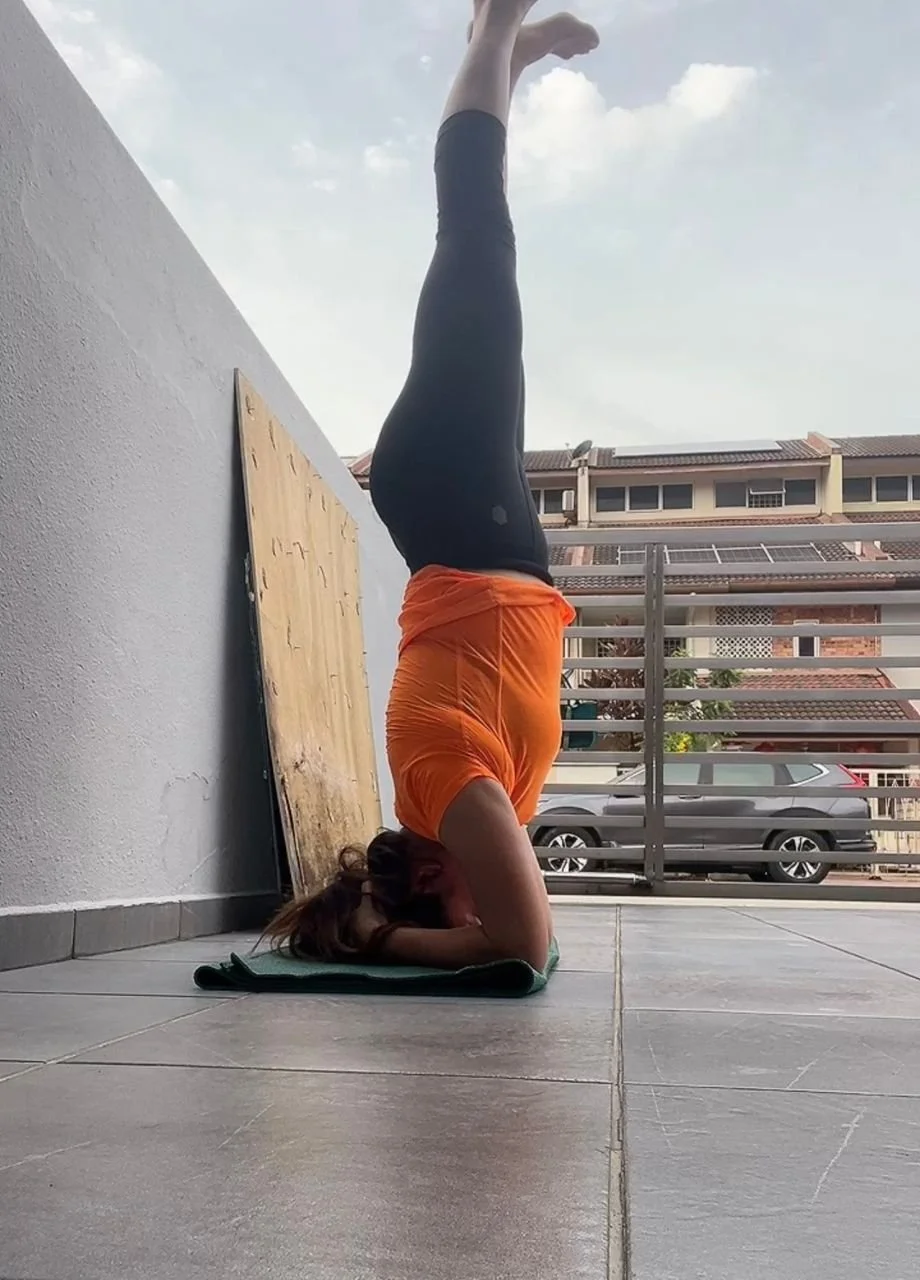 Christy, student of Simple Life Yoga Kepong Kuala Lumpur