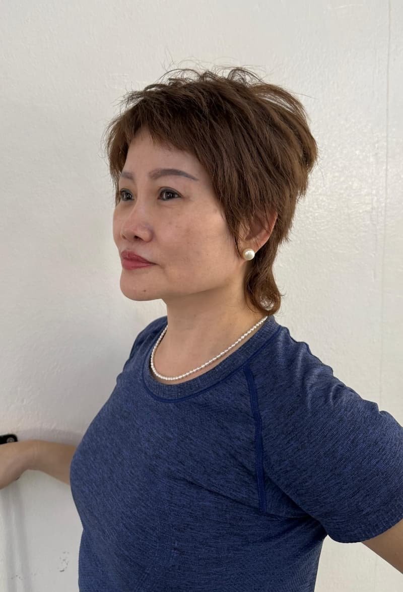 Shergyn, teacher of Simple Life Yoga Kepong Kuala Lumpur