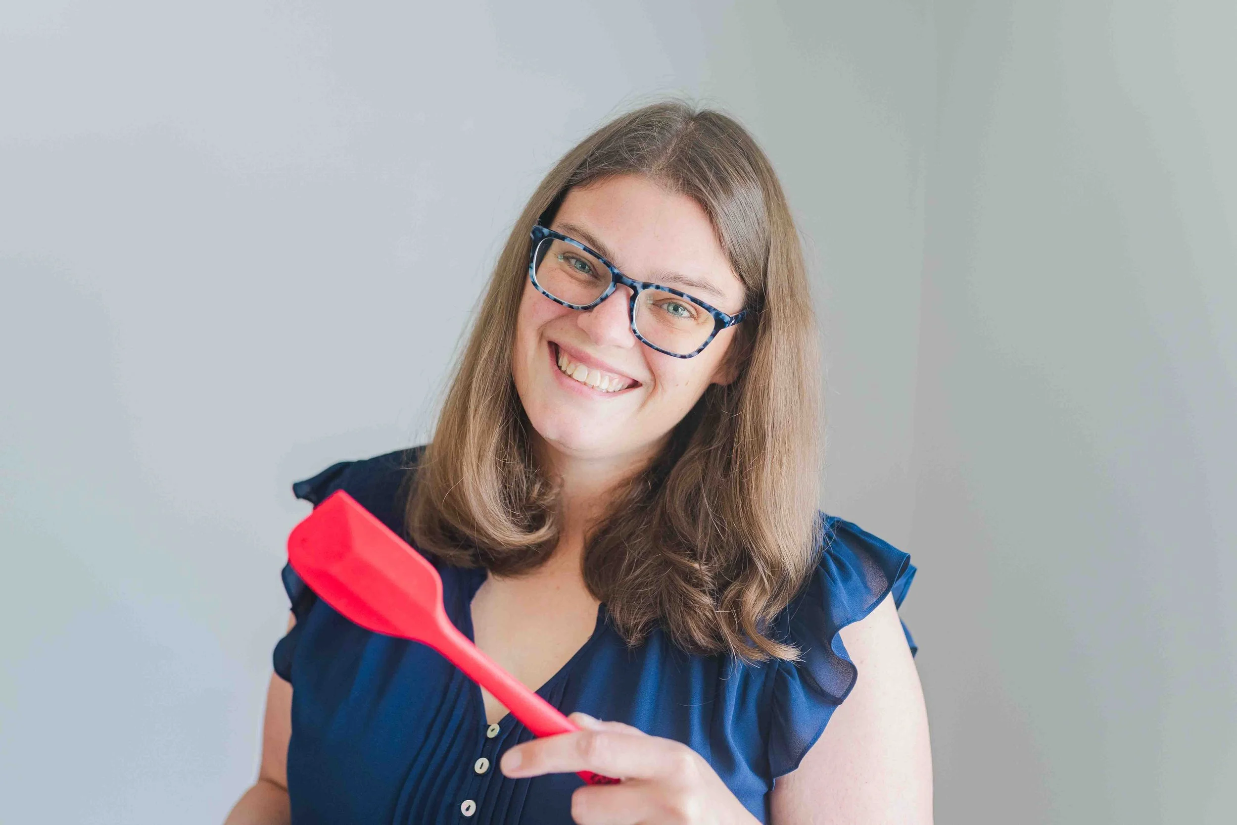 marie day with a red spatula