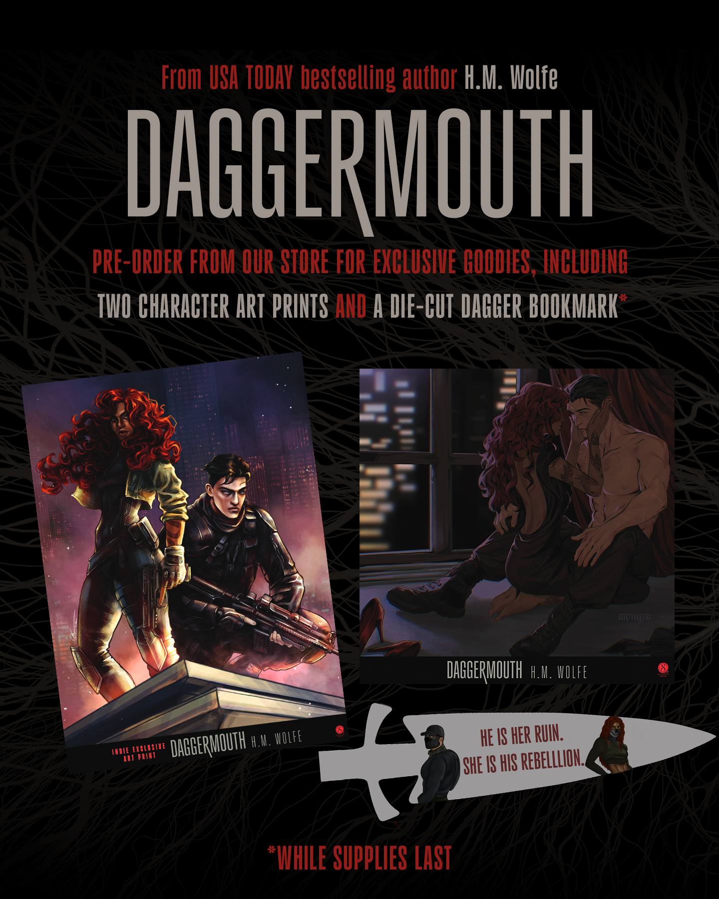 Daggermouth Hardcover Pre-Order