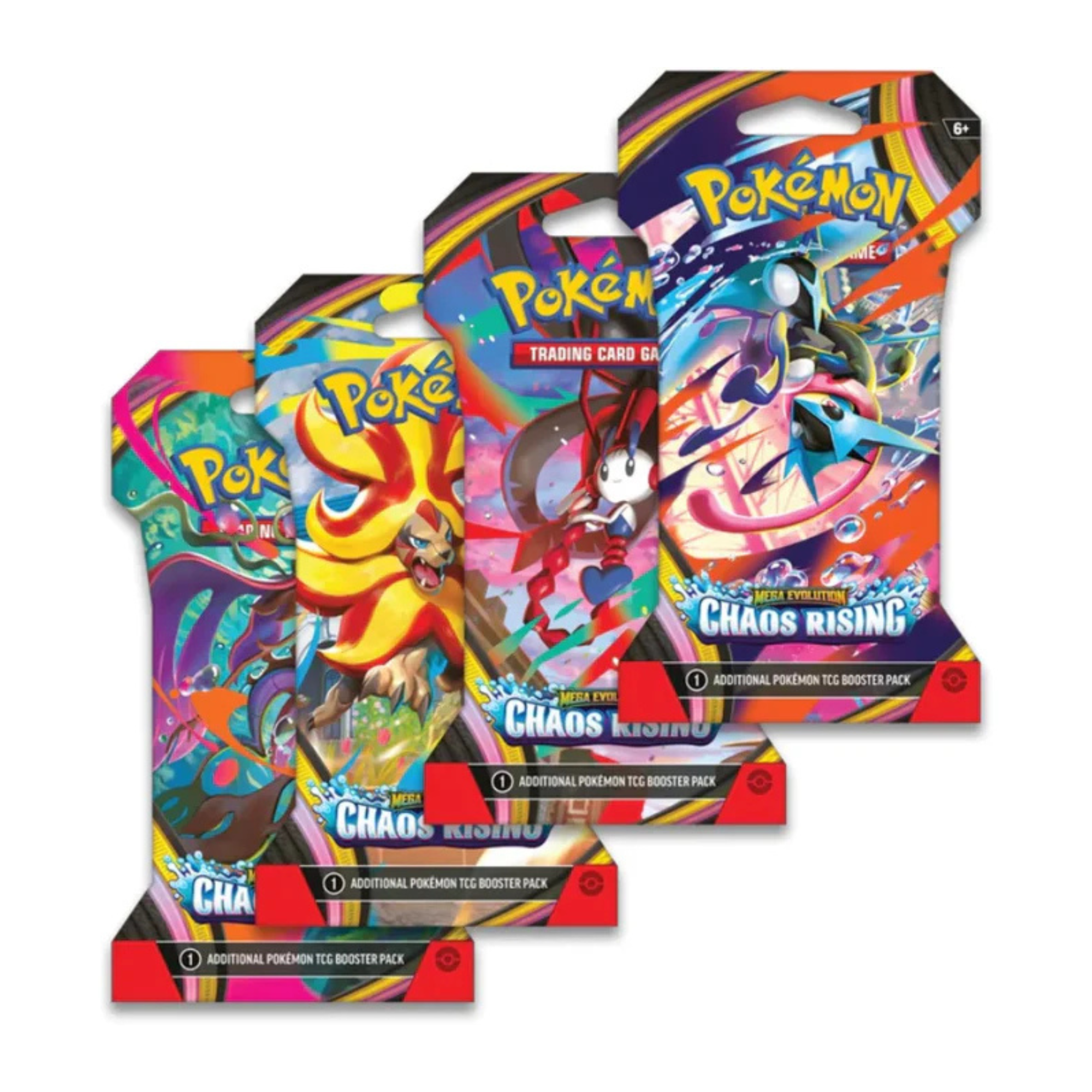 Pokemon Chaos Rising Sleeved Booster Pack