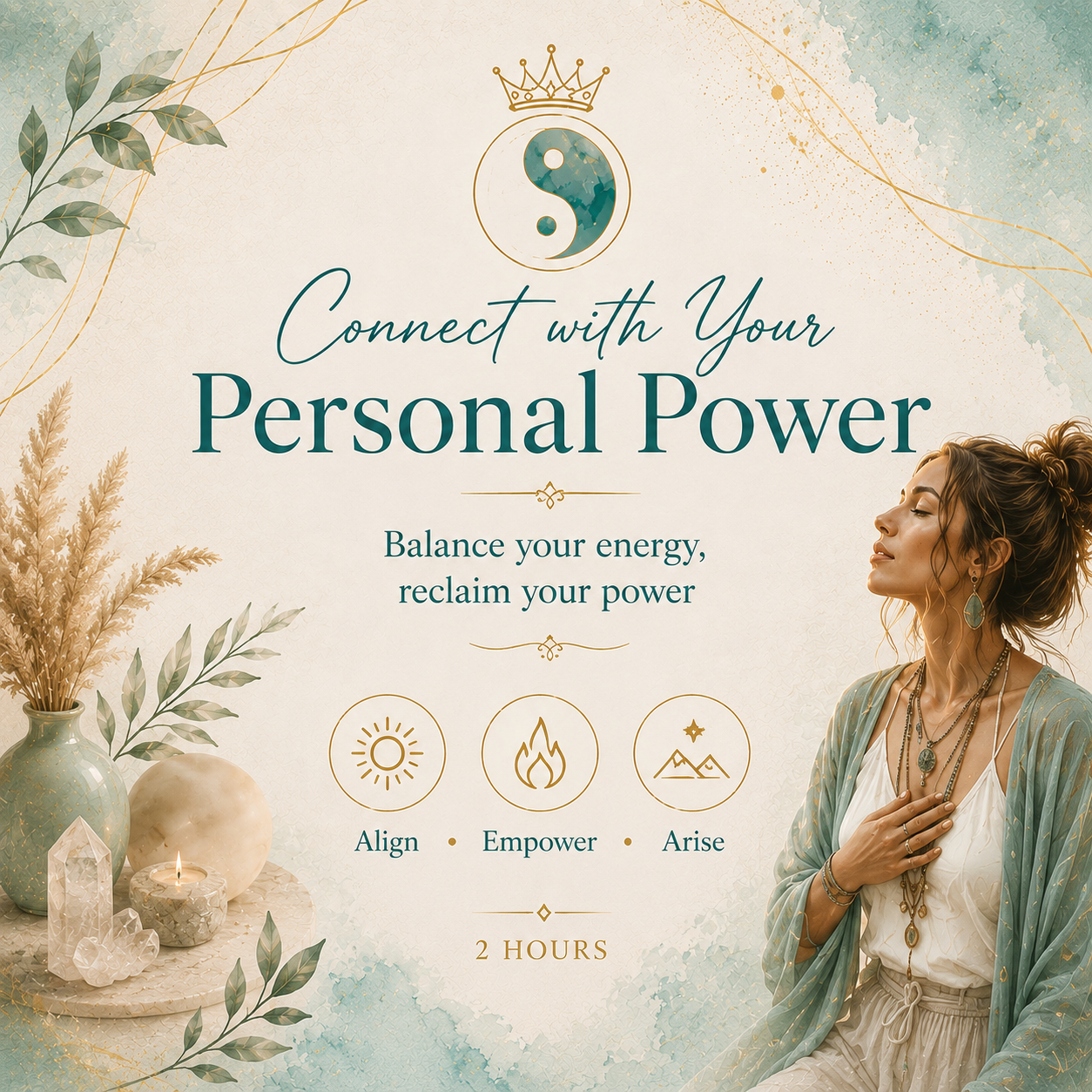 CONNECT WITH YOUR POWER – Feng Shui Elements & Self-Care Toolkit
