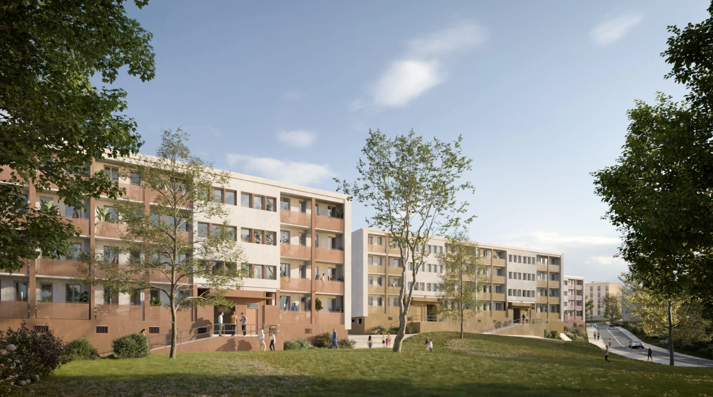 CUADRA, lauréat du concours de conception-réalisation pour la réhabilitation du quartier Bel-Air Grand-Font à Angoulême