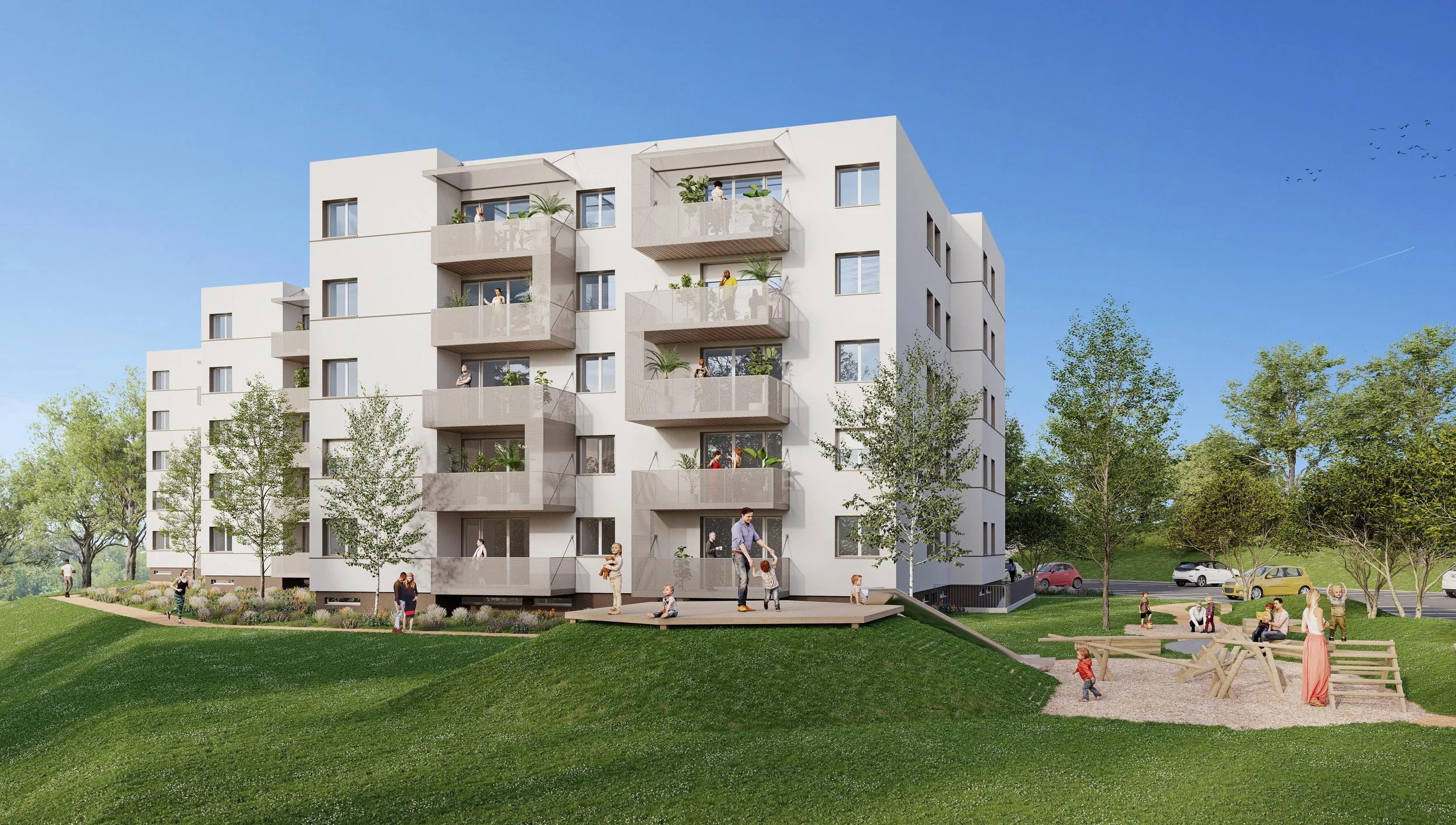 CUADRA, lauréat du concours conception-réalisation pour la réhabilitation de 215 logements à Bayonne (64)