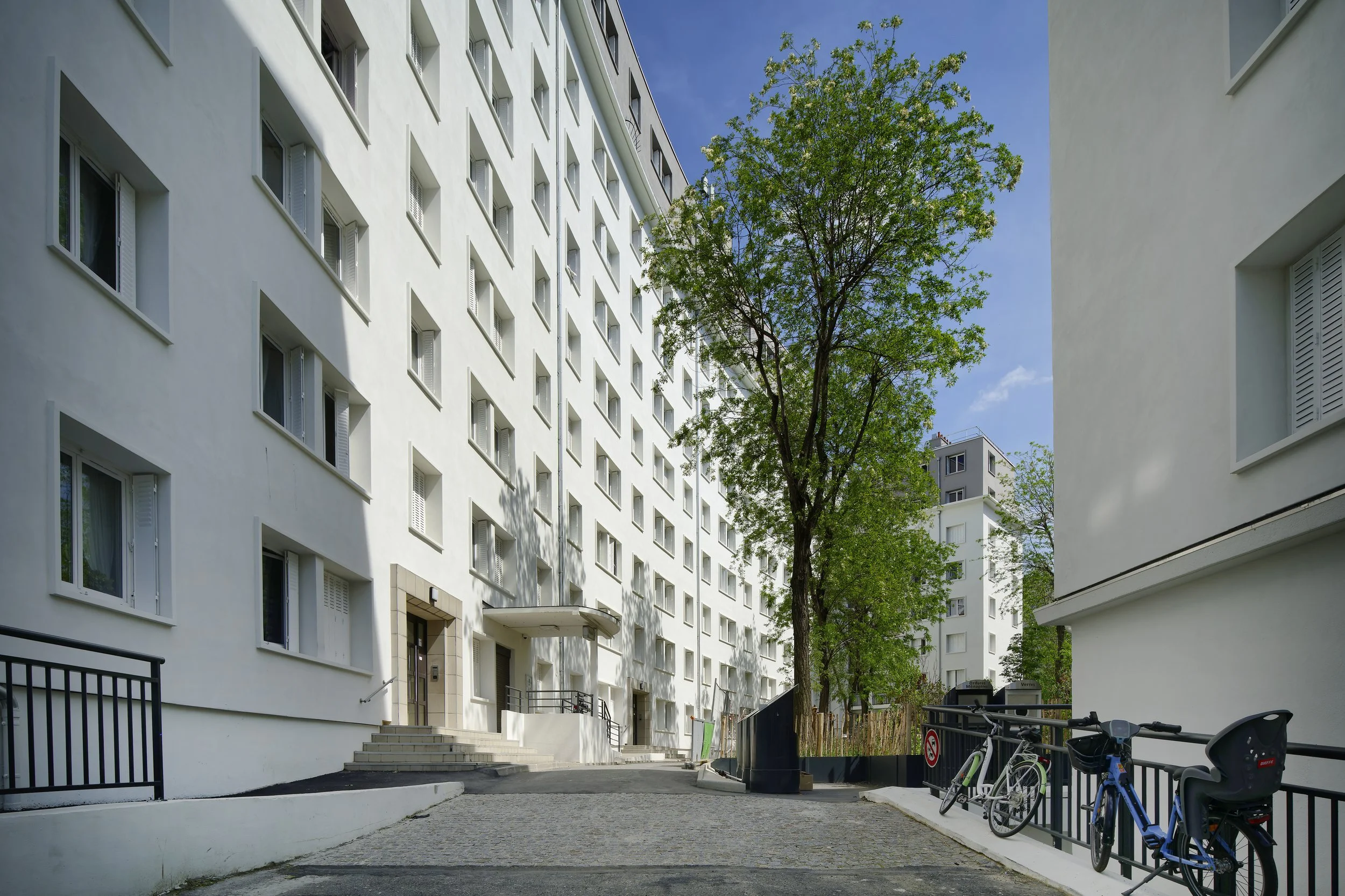 Réhabilitation d'une résidence de 128 logements à Paris (75)