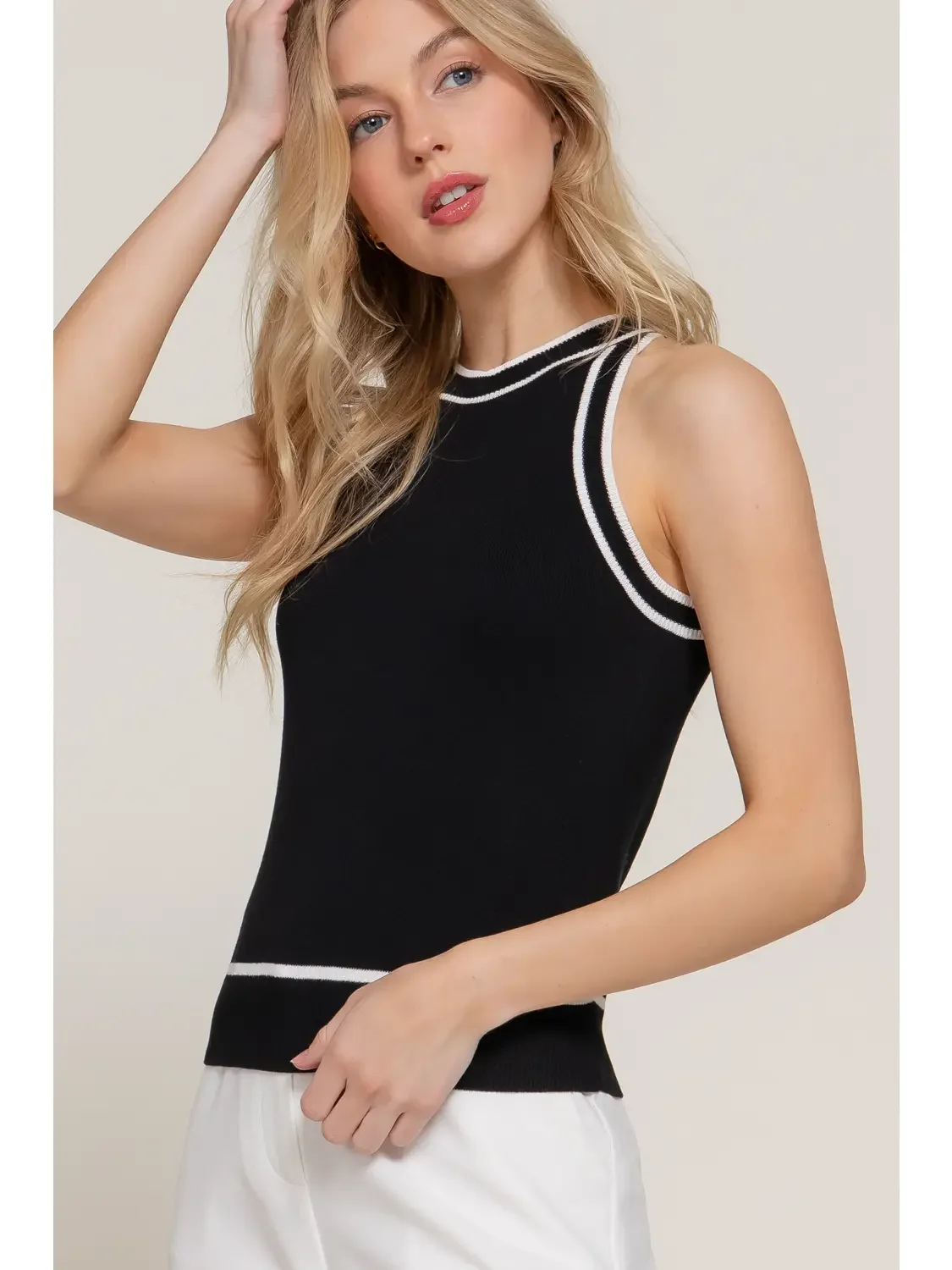 Courtside Knit Top