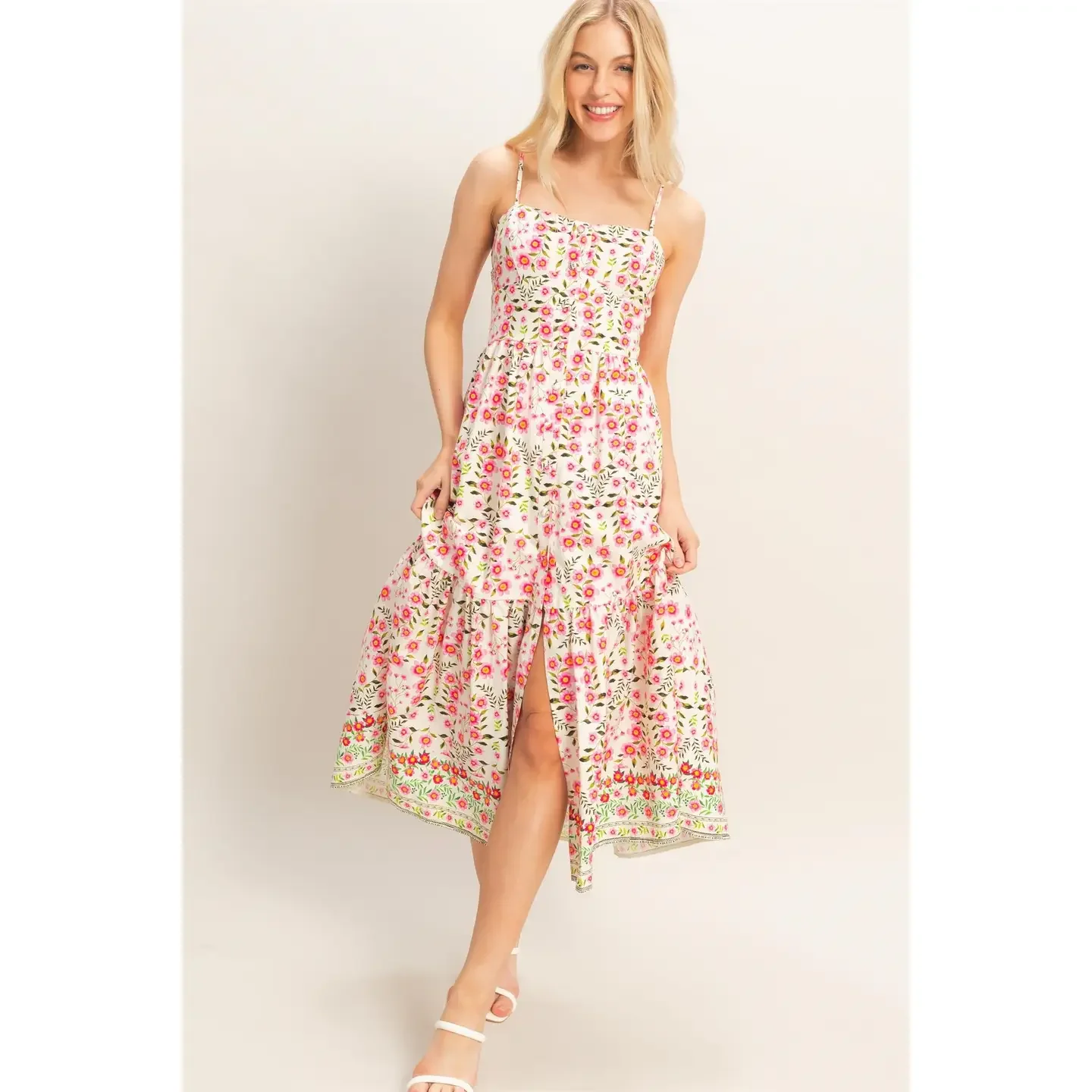 Garden Party Midi Dress