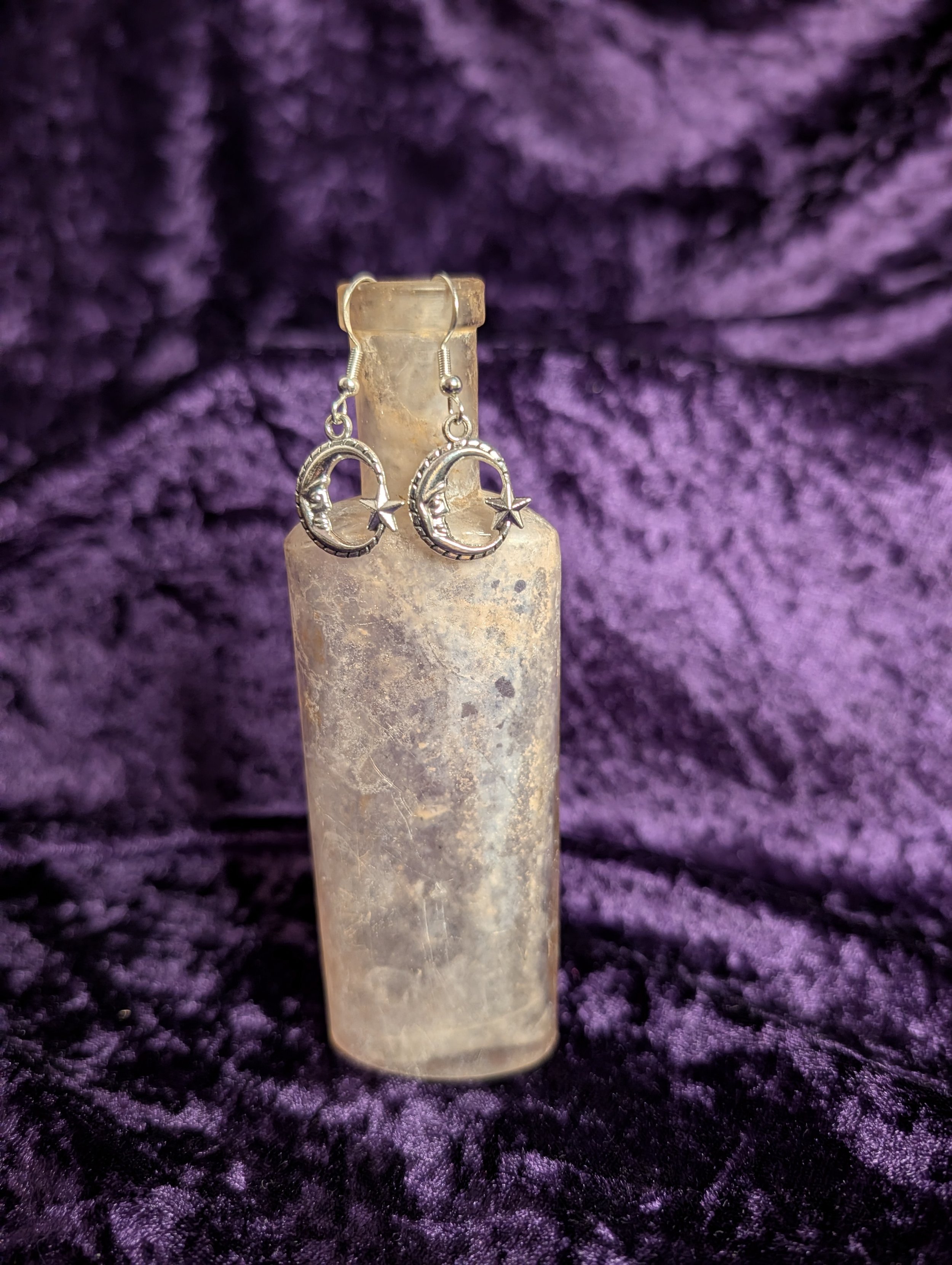 Silver Halo Earrings