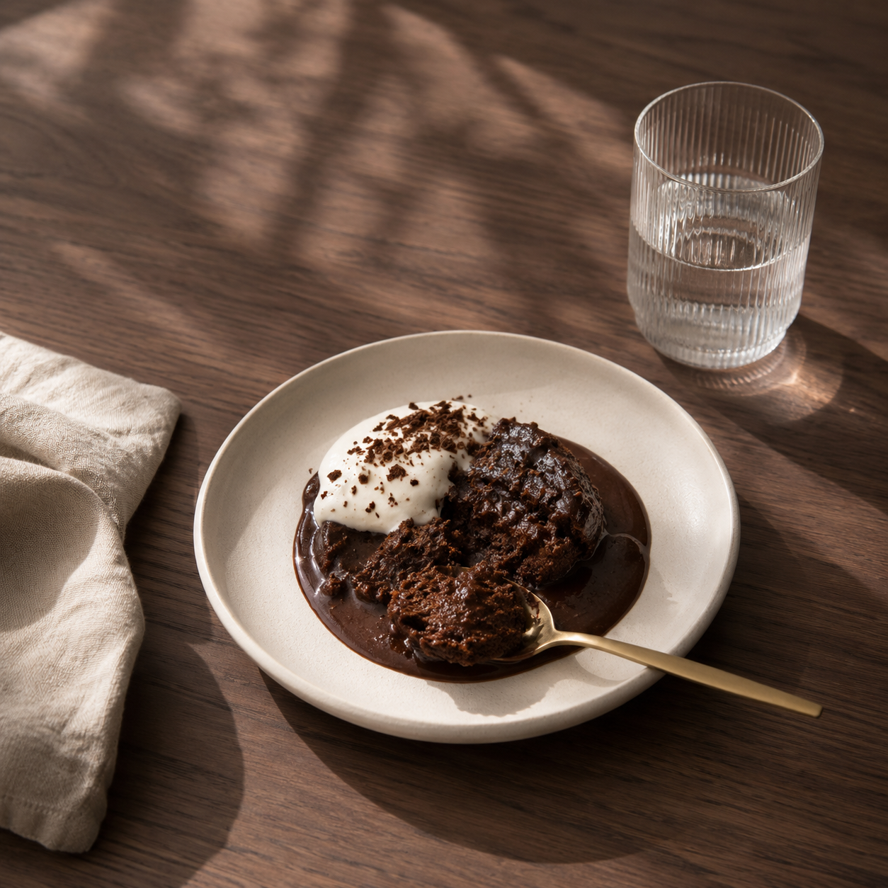 Wholesome Chocolate Self Saucing Pudding